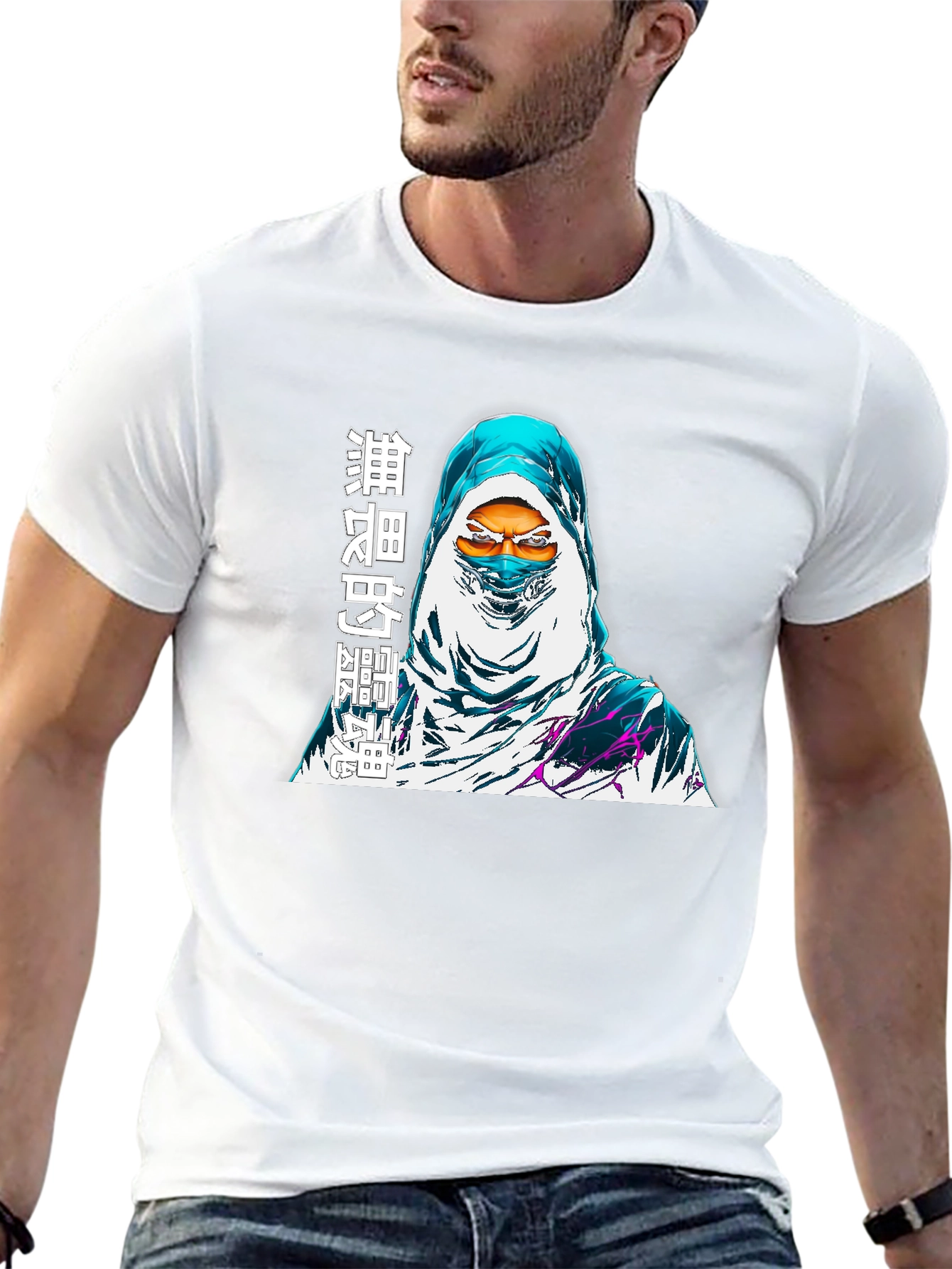Mystery Ninja Graphic Tee - Urban Style