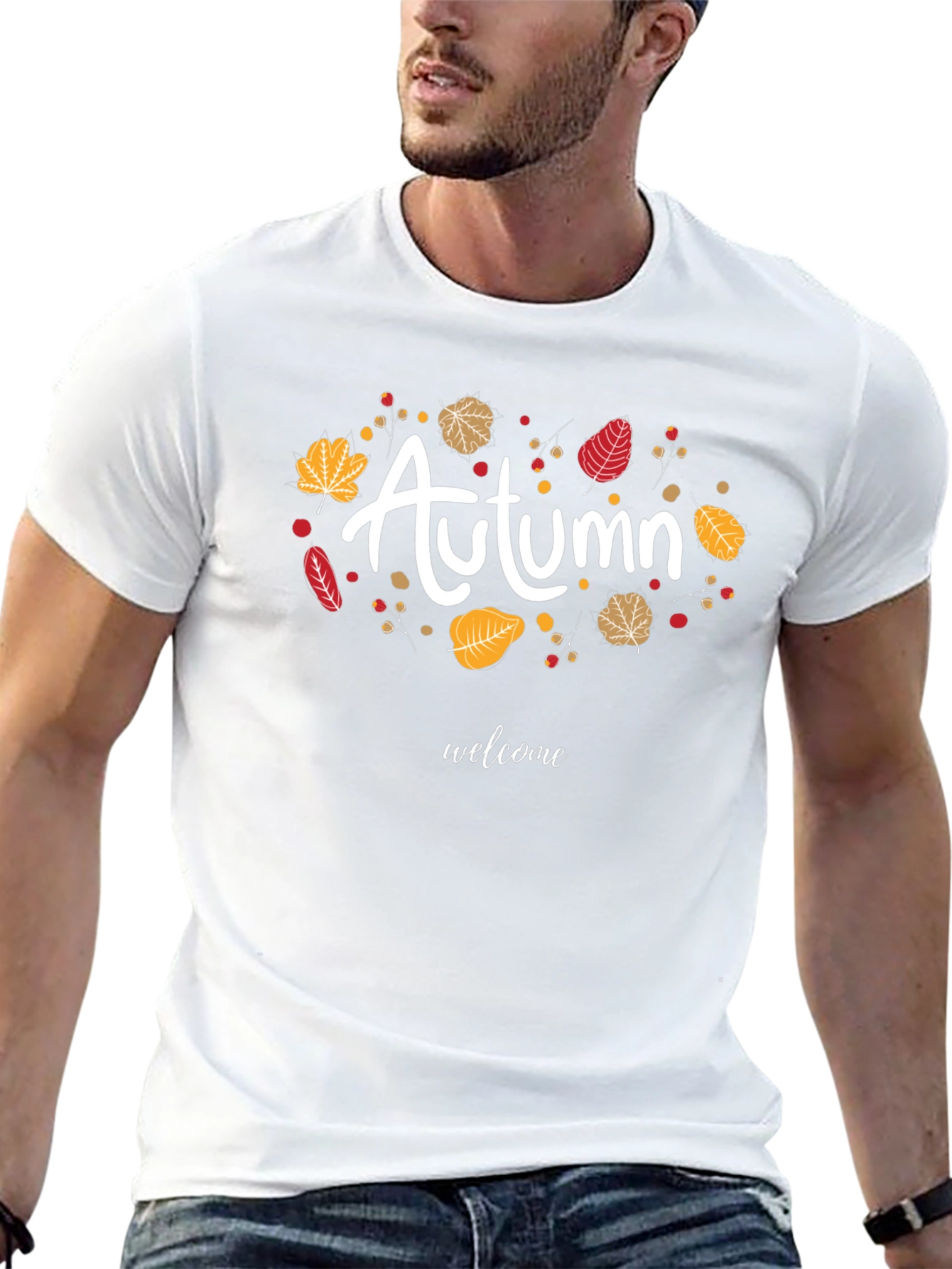 Autumn Welcome Graphic T-Shirt