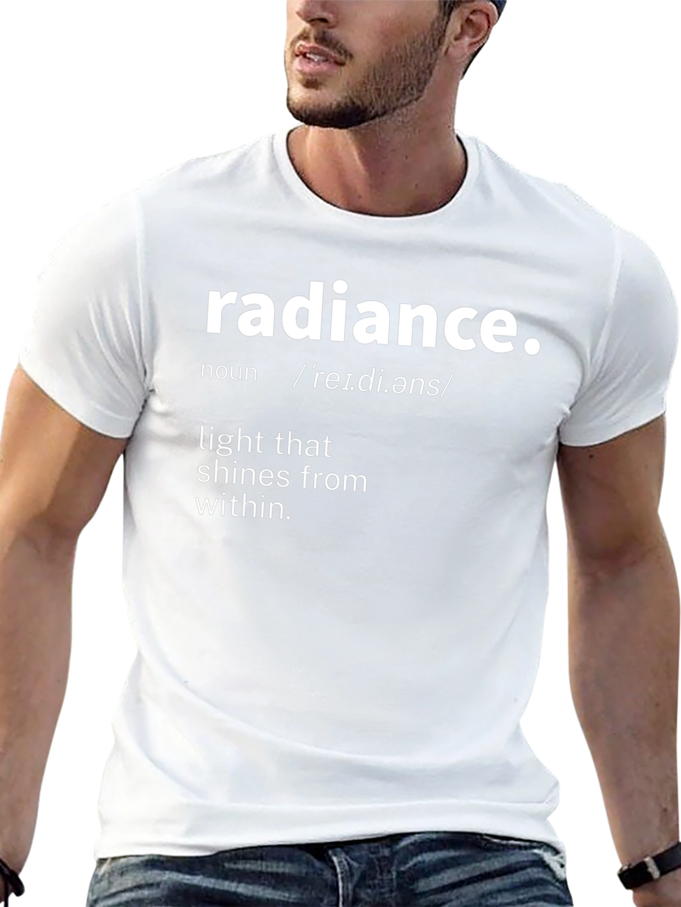 Radiance Definition Graphic Tee - Stylish & Comfortable