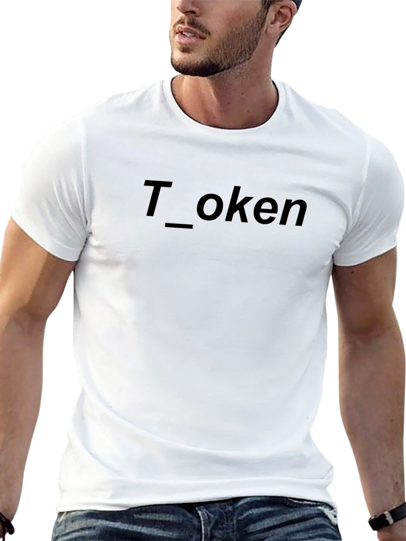 Token Black Graphic Tee