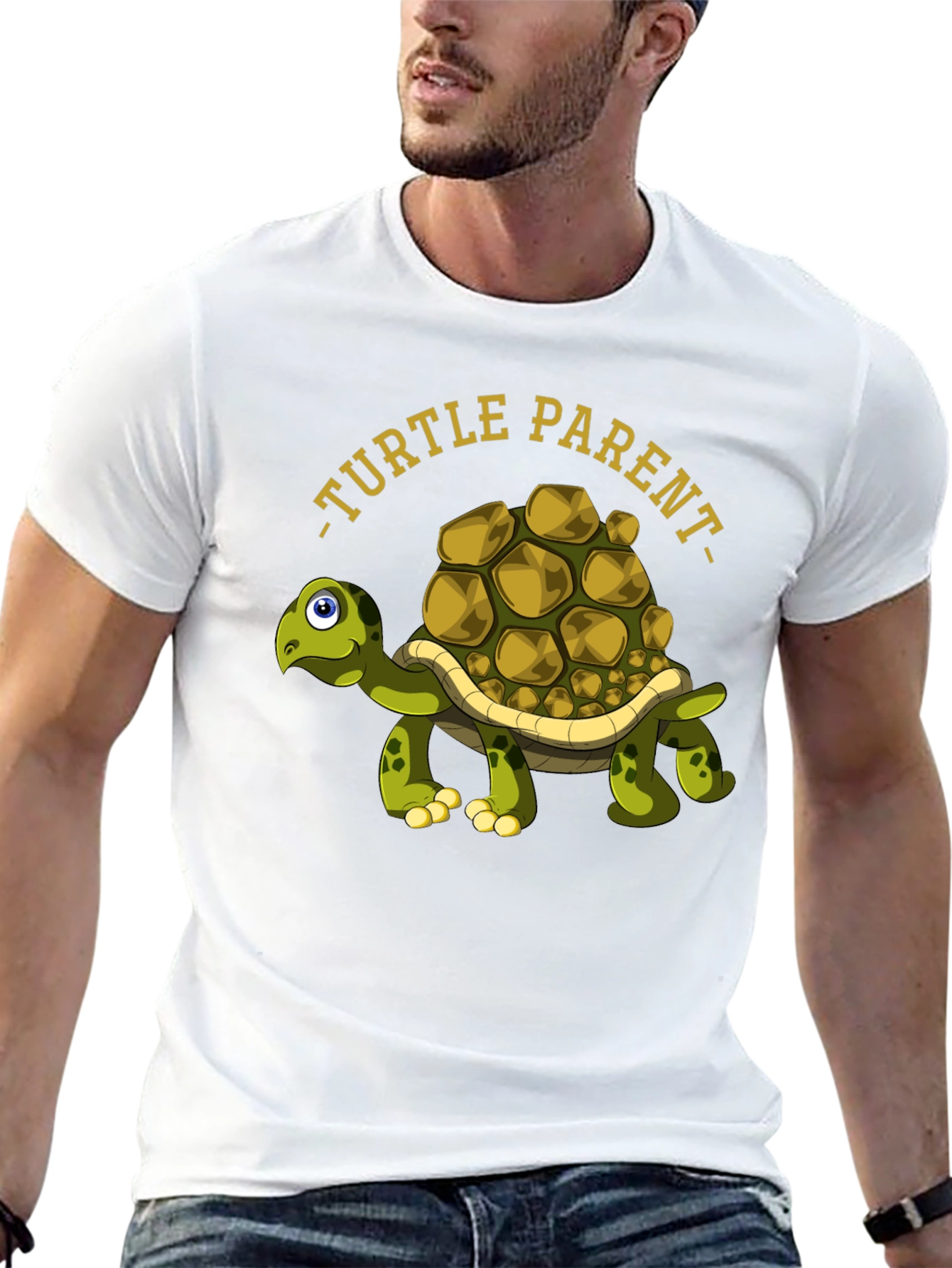 Turtle Parent Graphic Tee - Cute Animal Lover Shirt