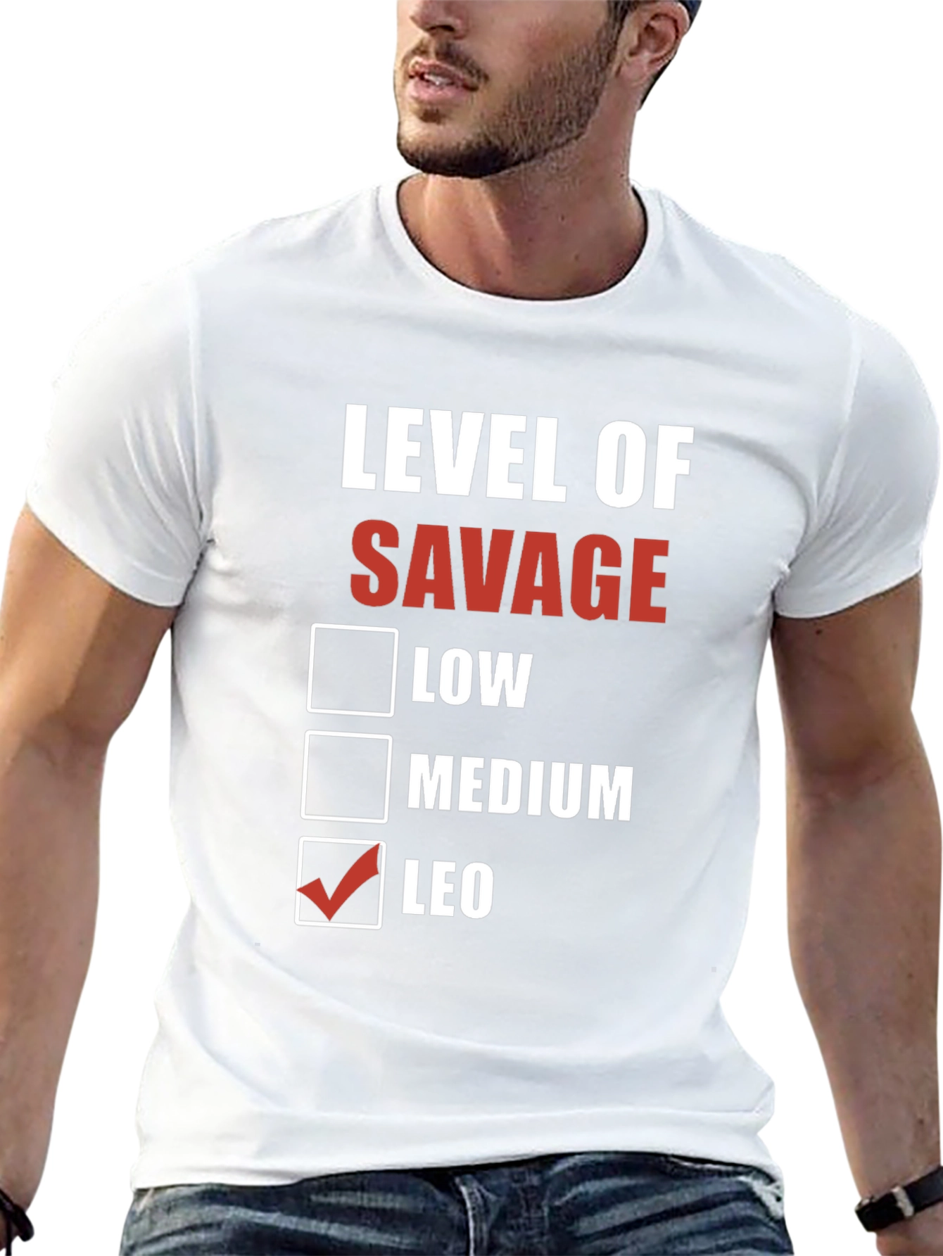Level of Savage T-Shirt - Leo Edition