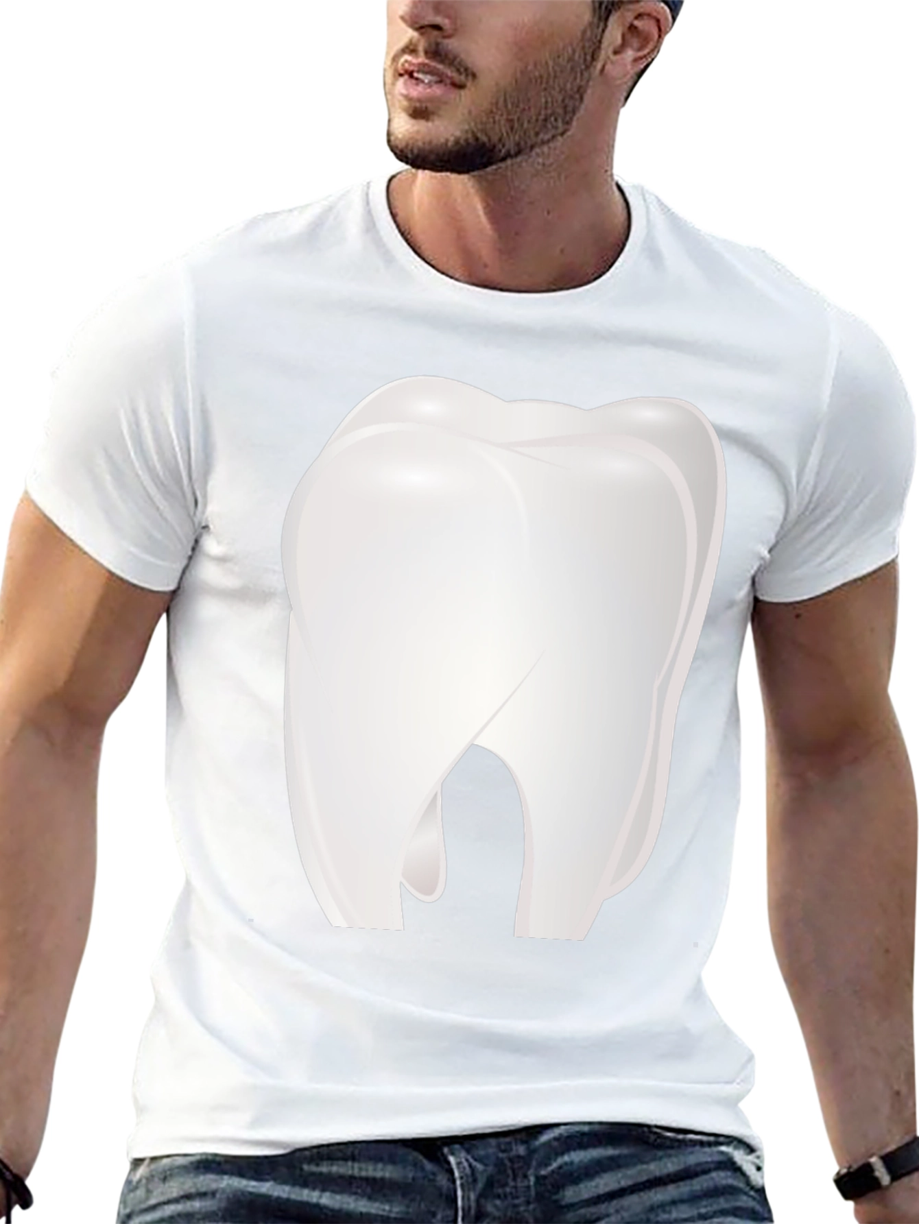 Funny Dental Tooth Graphic T-Shirt