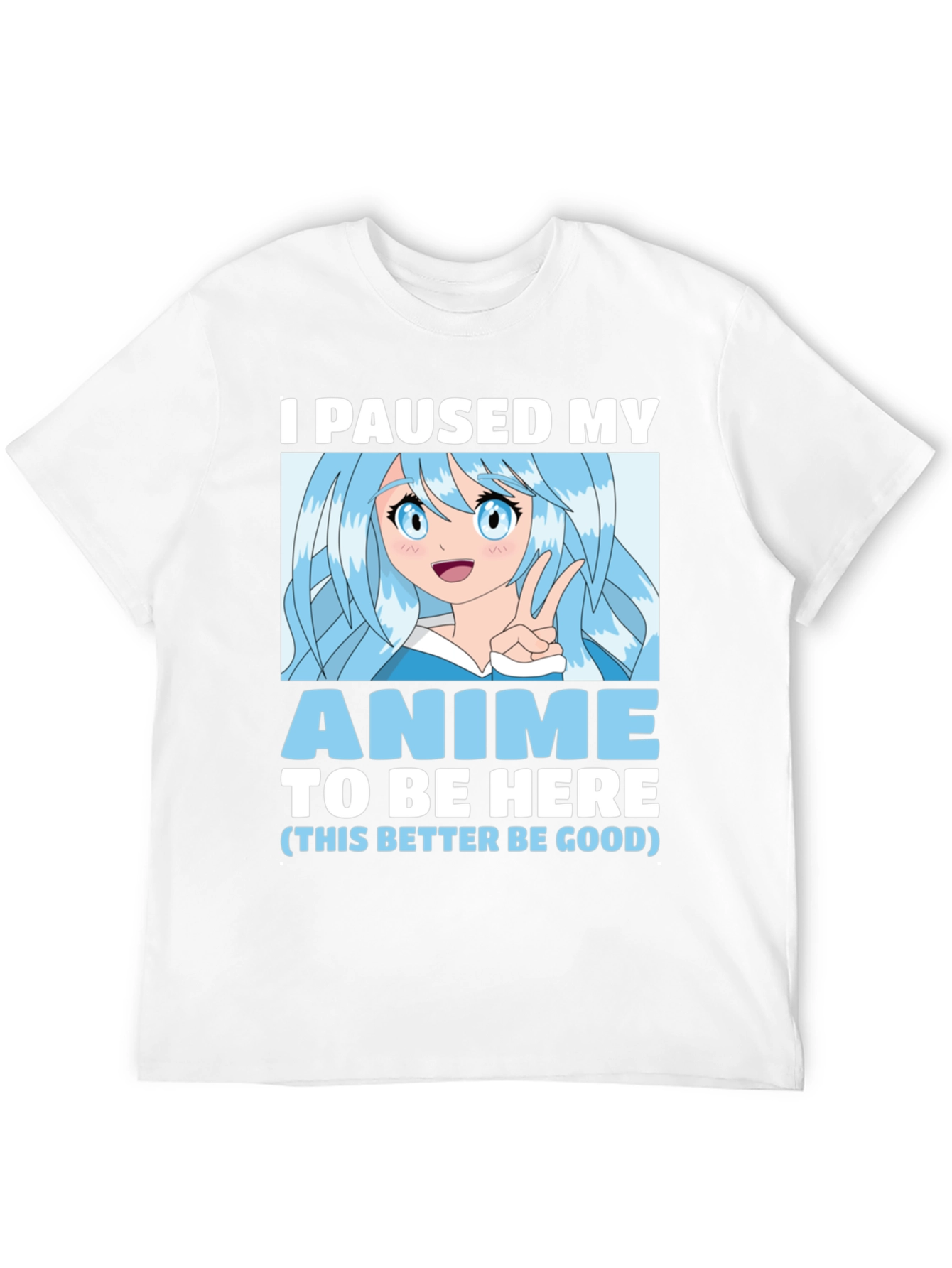 Anime Paused T-Shirt - Gamer Gift