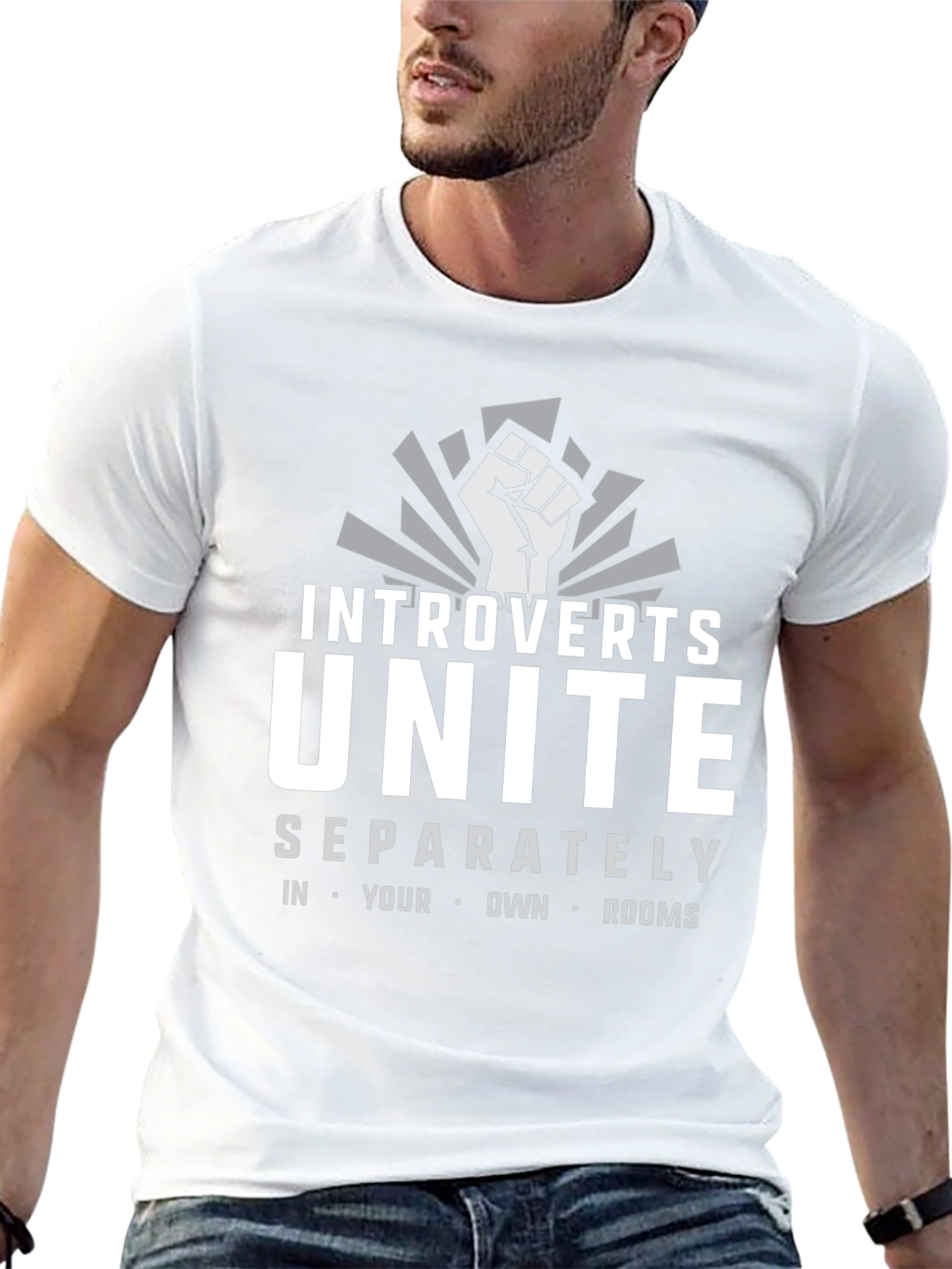 Introverts Unite Separately T-Shirt