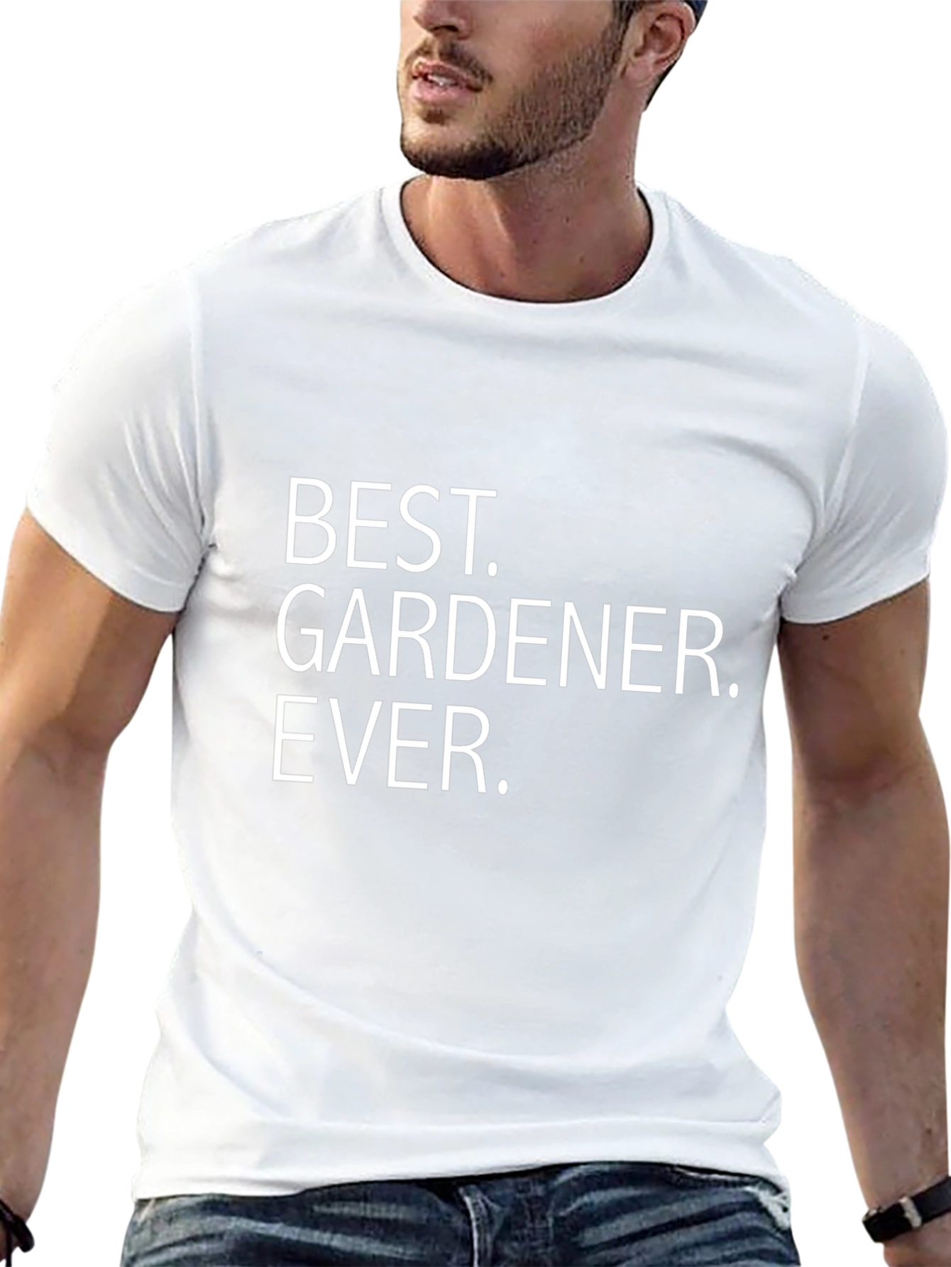 Best Gardener Ever Black T-Shirt