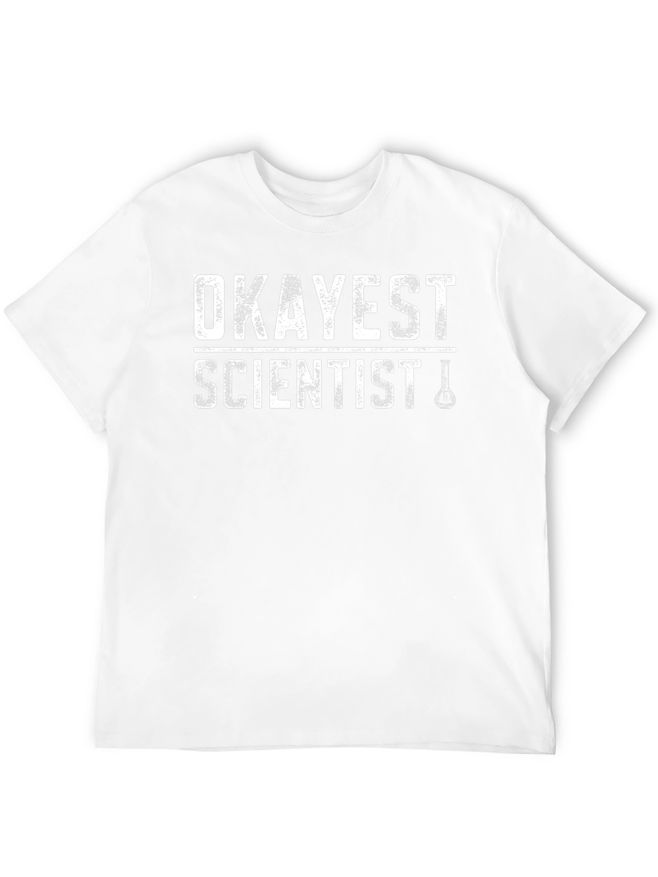 Okayest Scientist Graphic T-Shirt Funny Science Tee