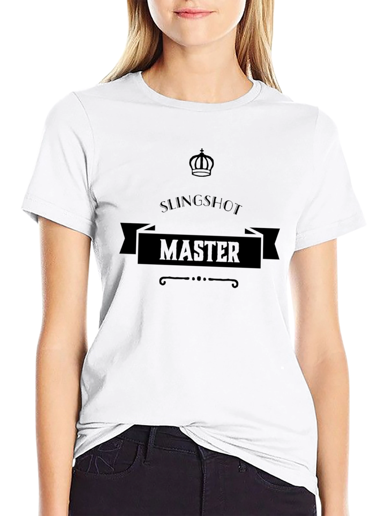 Slingshot Master T-Shirt - Black Cotton Tee