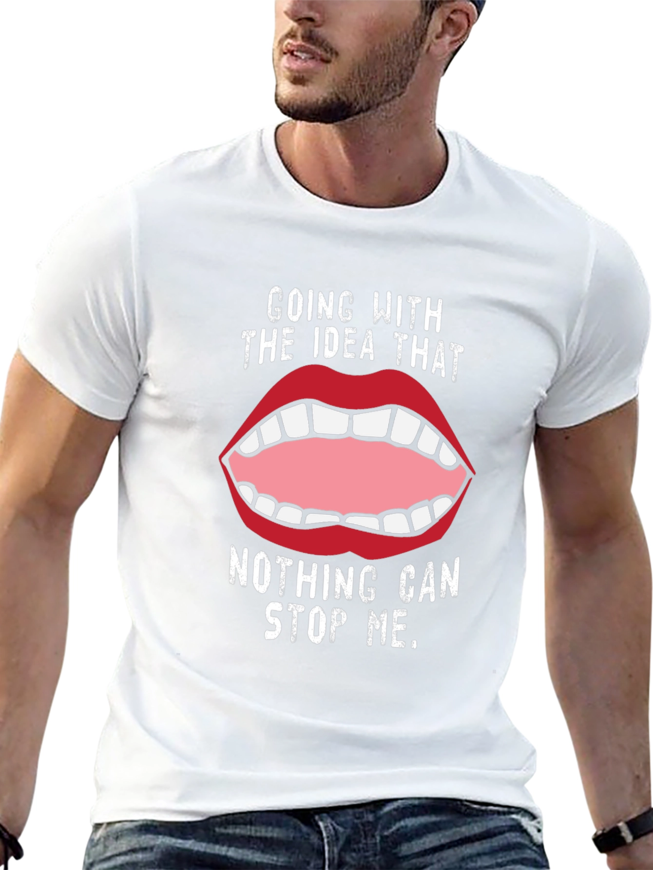 Bold Statement Tee: Going With the Idea That...