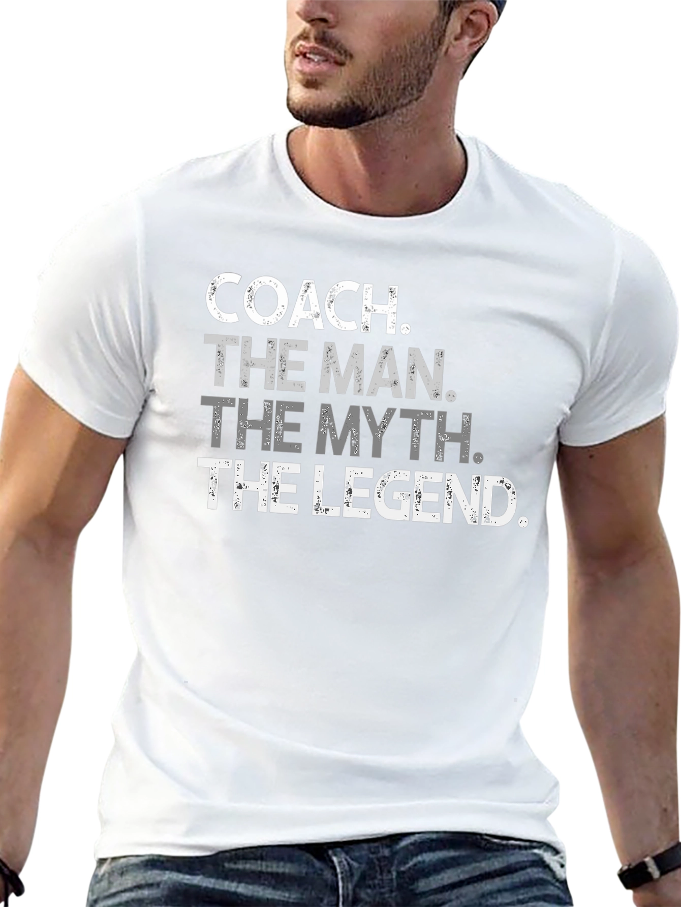 Coach The Man The Myth The Legend T-Shirt