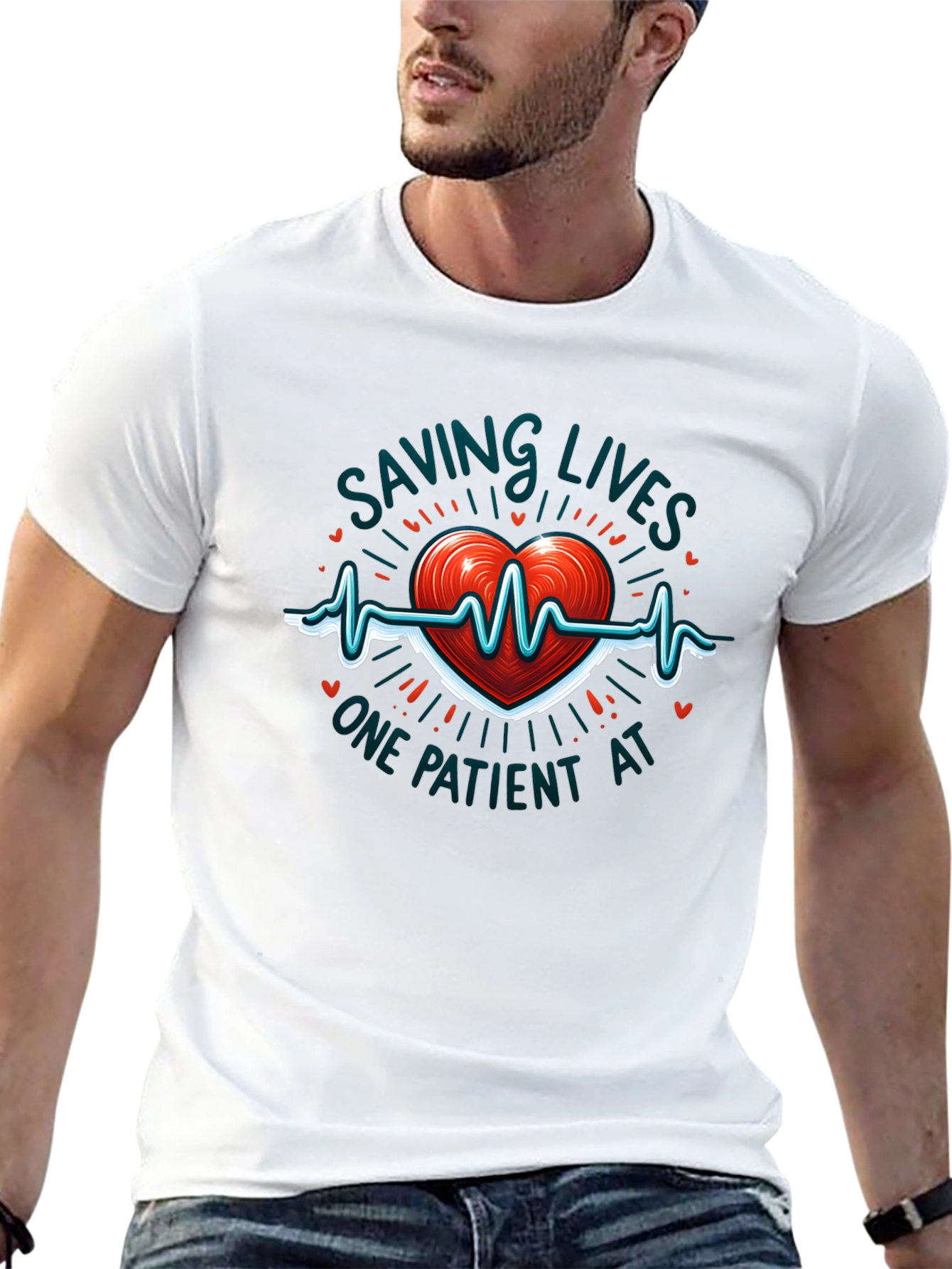 Saving Lives One Patient At A Time T-Shirt