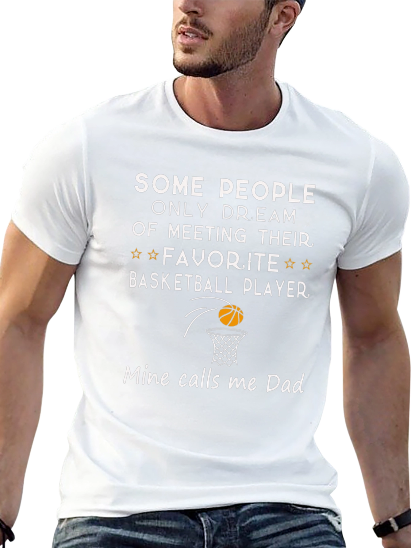 Basketball Dad T-Shirt - Favorite Player