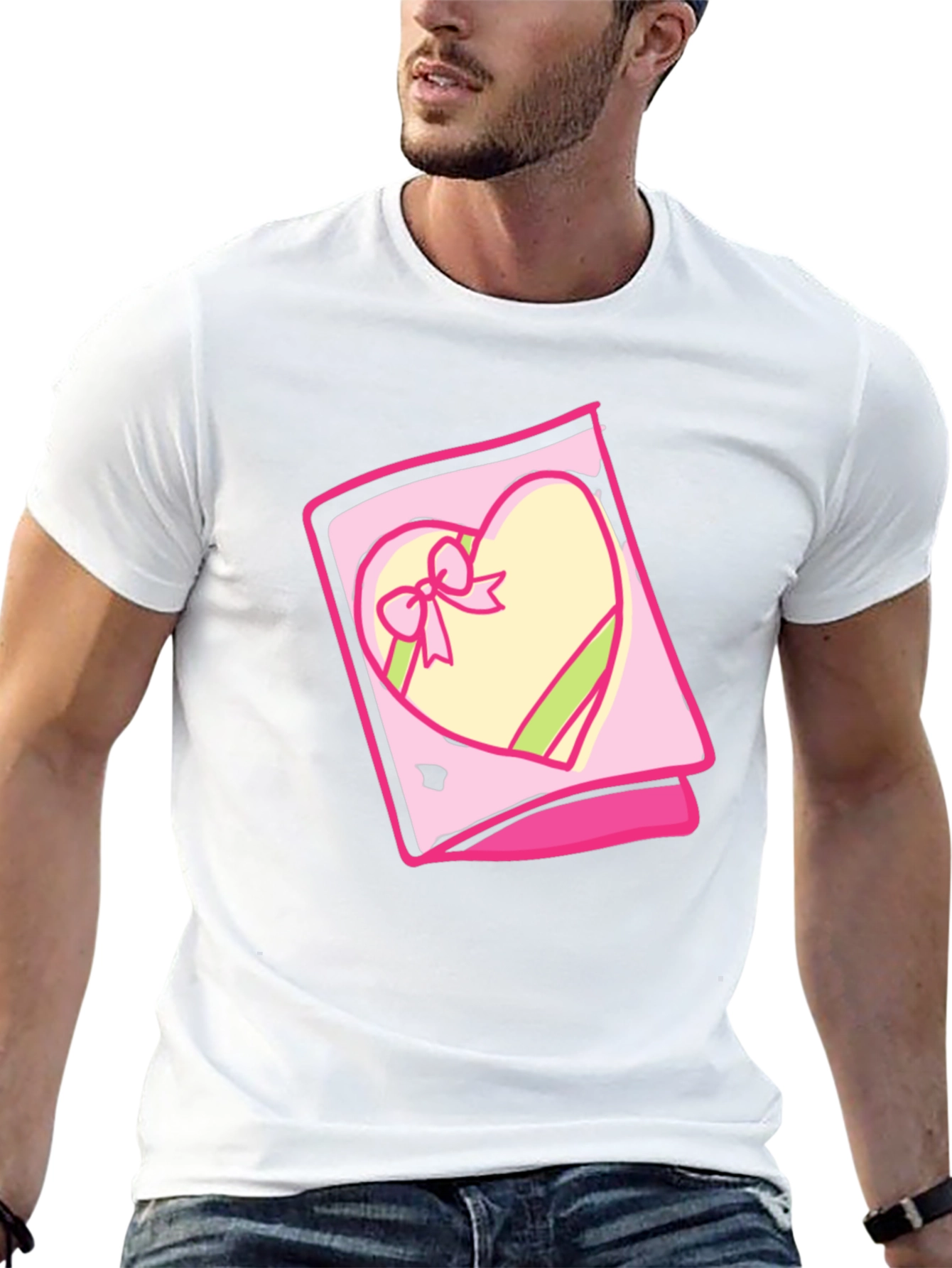 Heart Box Graphic Tee - Valentines Day Gift Shirt