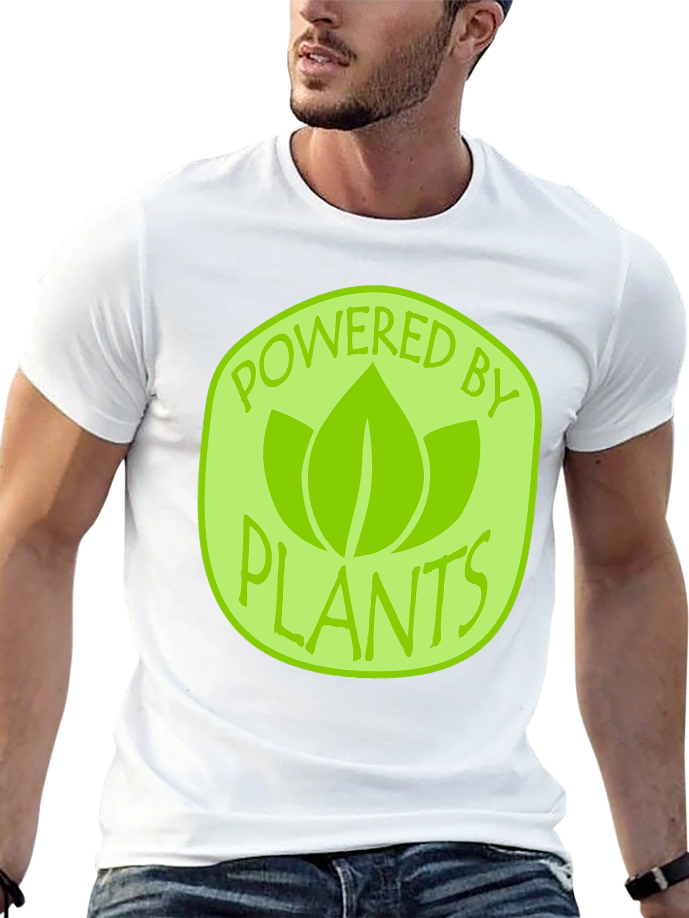 Powered By Plants Graphic T-Shirt - Vegan Friendly