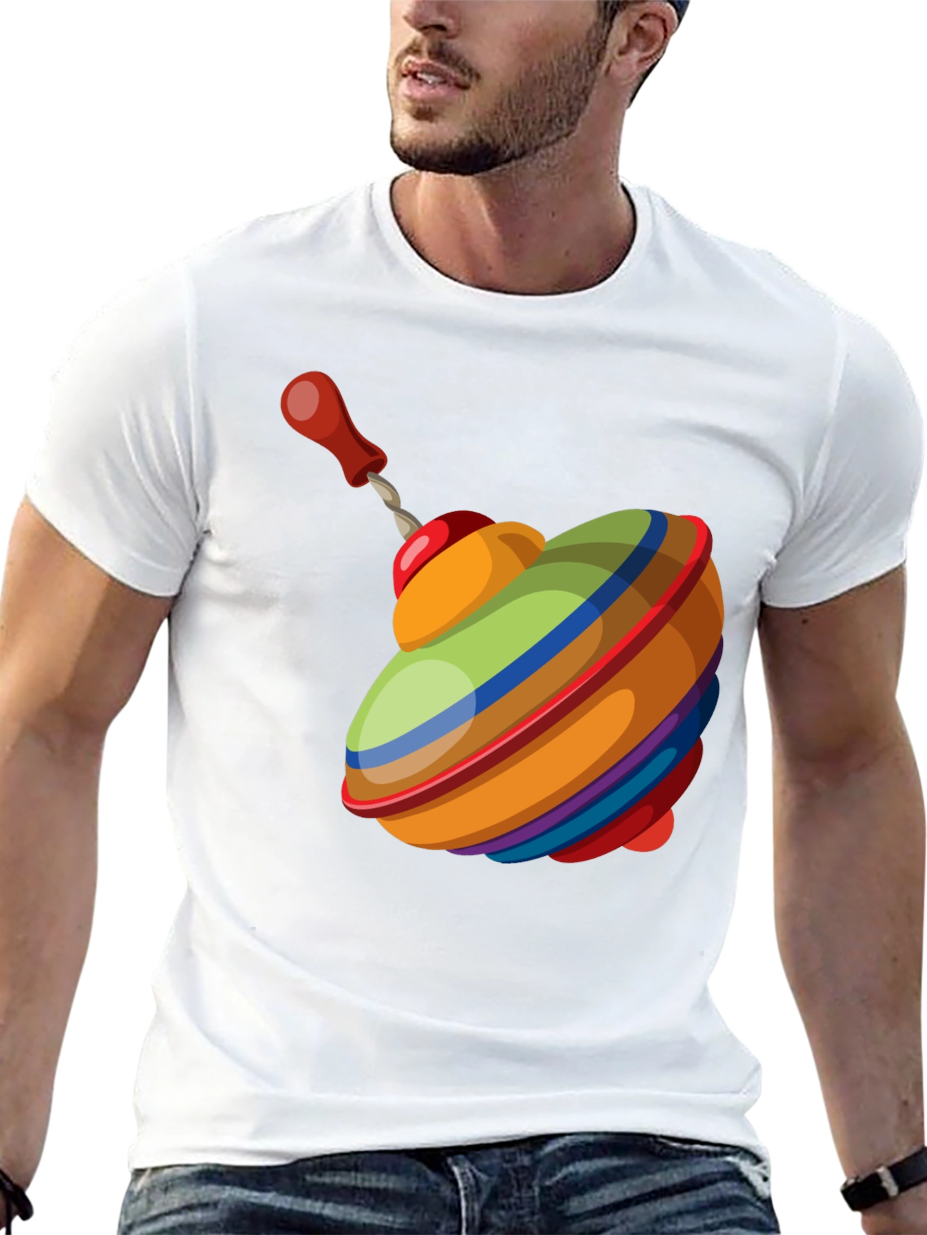 Colorful Spinning Top T-Shirt