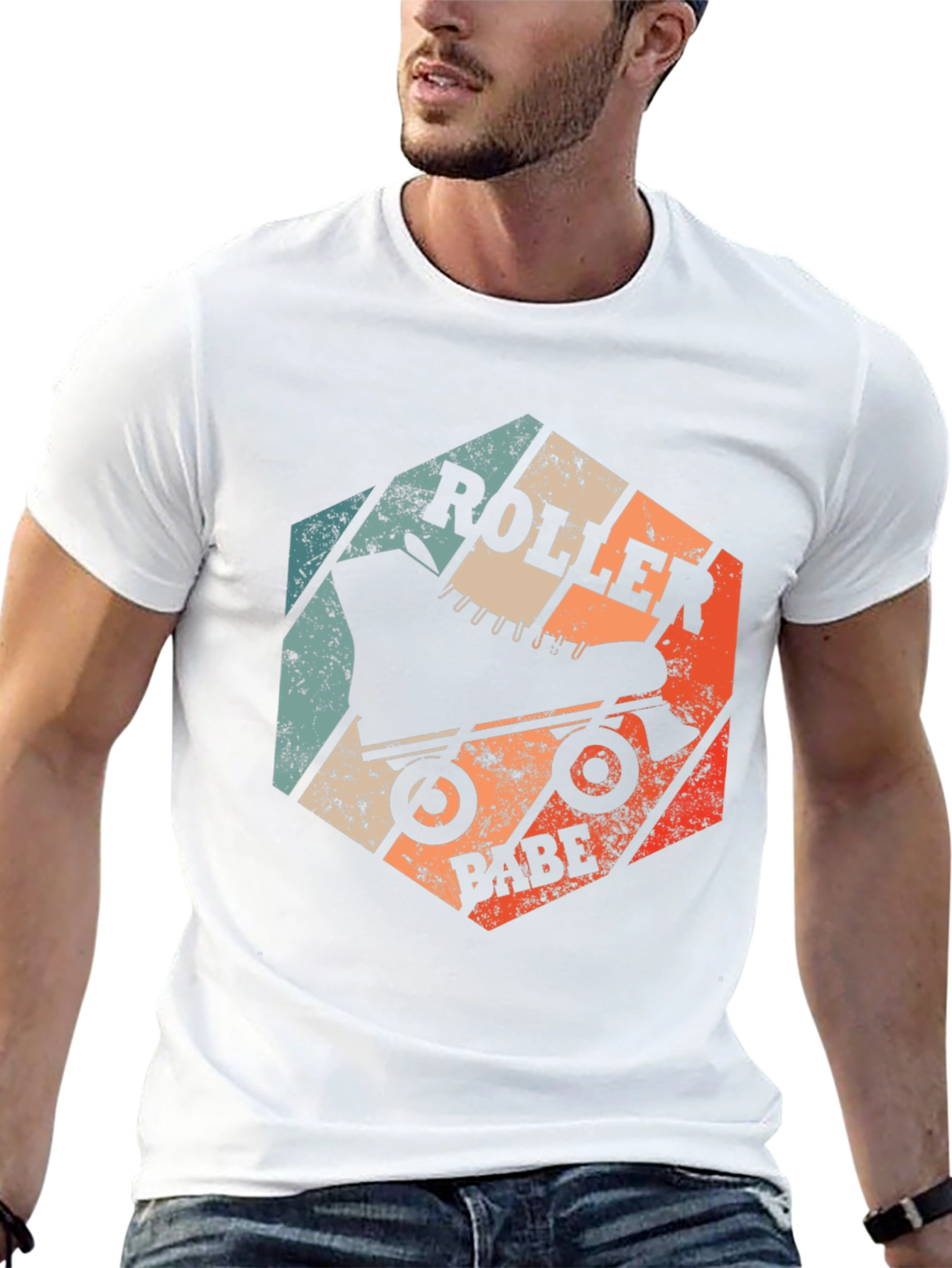Retro Roller Babe T-Shirt
