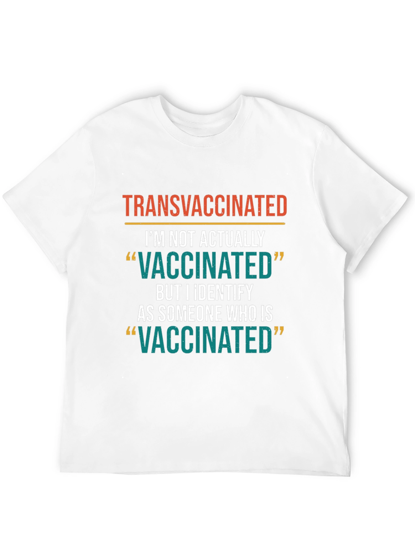 Transvaccinated Novelty Graphic T-Shirt