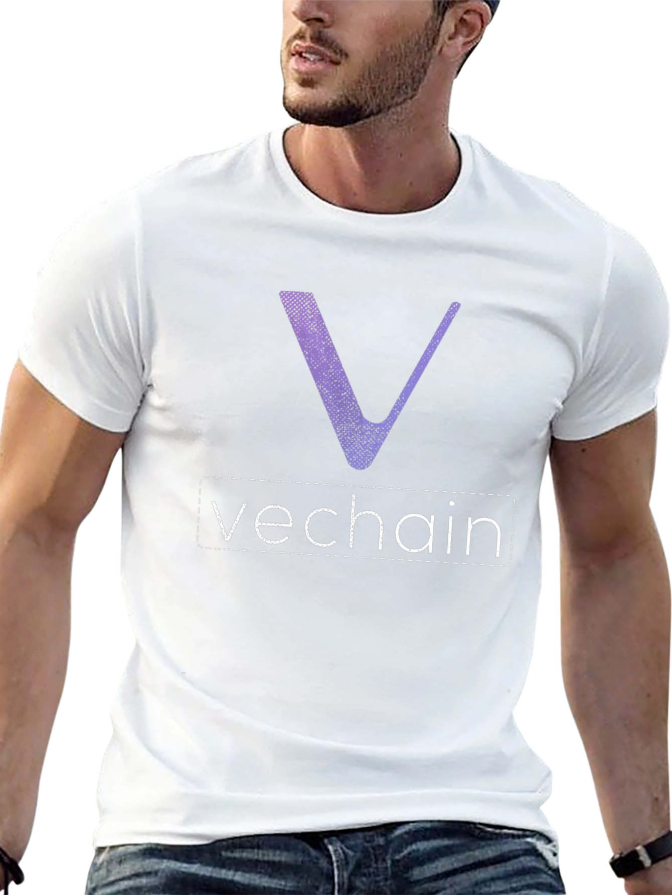 VeChain Crypto Black T-Shirt - Blockchain Technology
