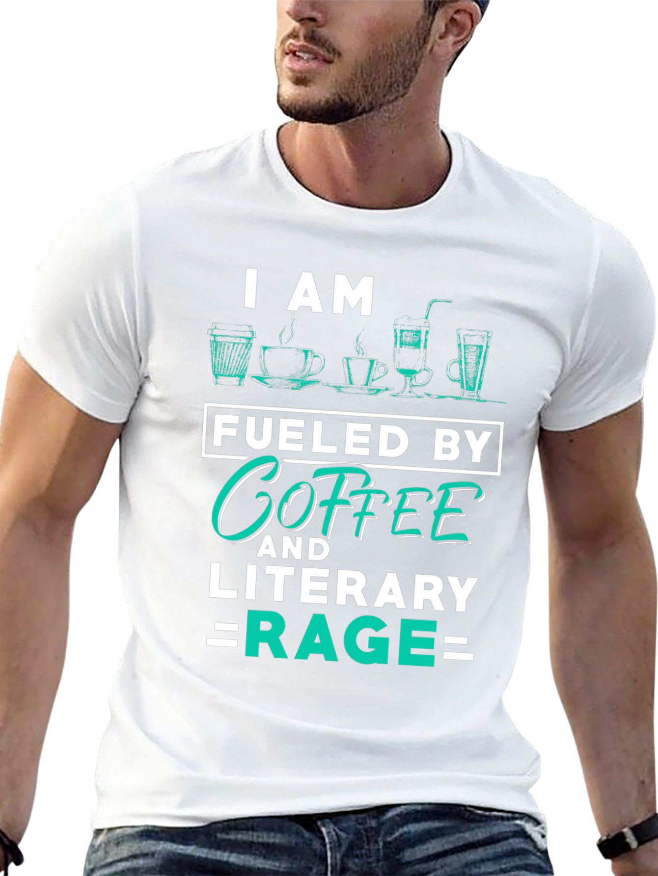 Coffee and Literary Rage T-Shirt