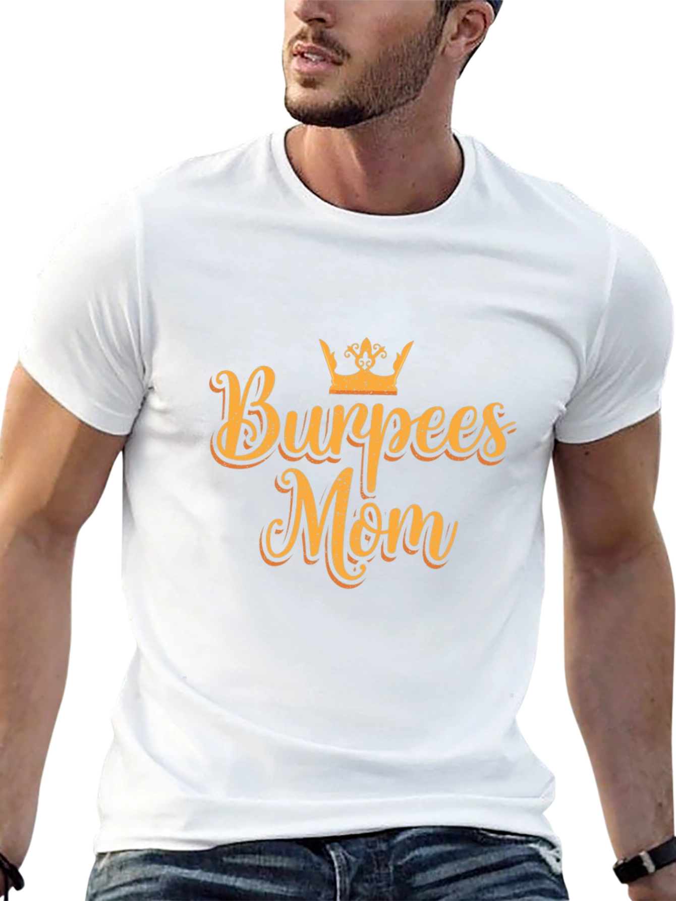 Burpees Mom Black T-Shirt