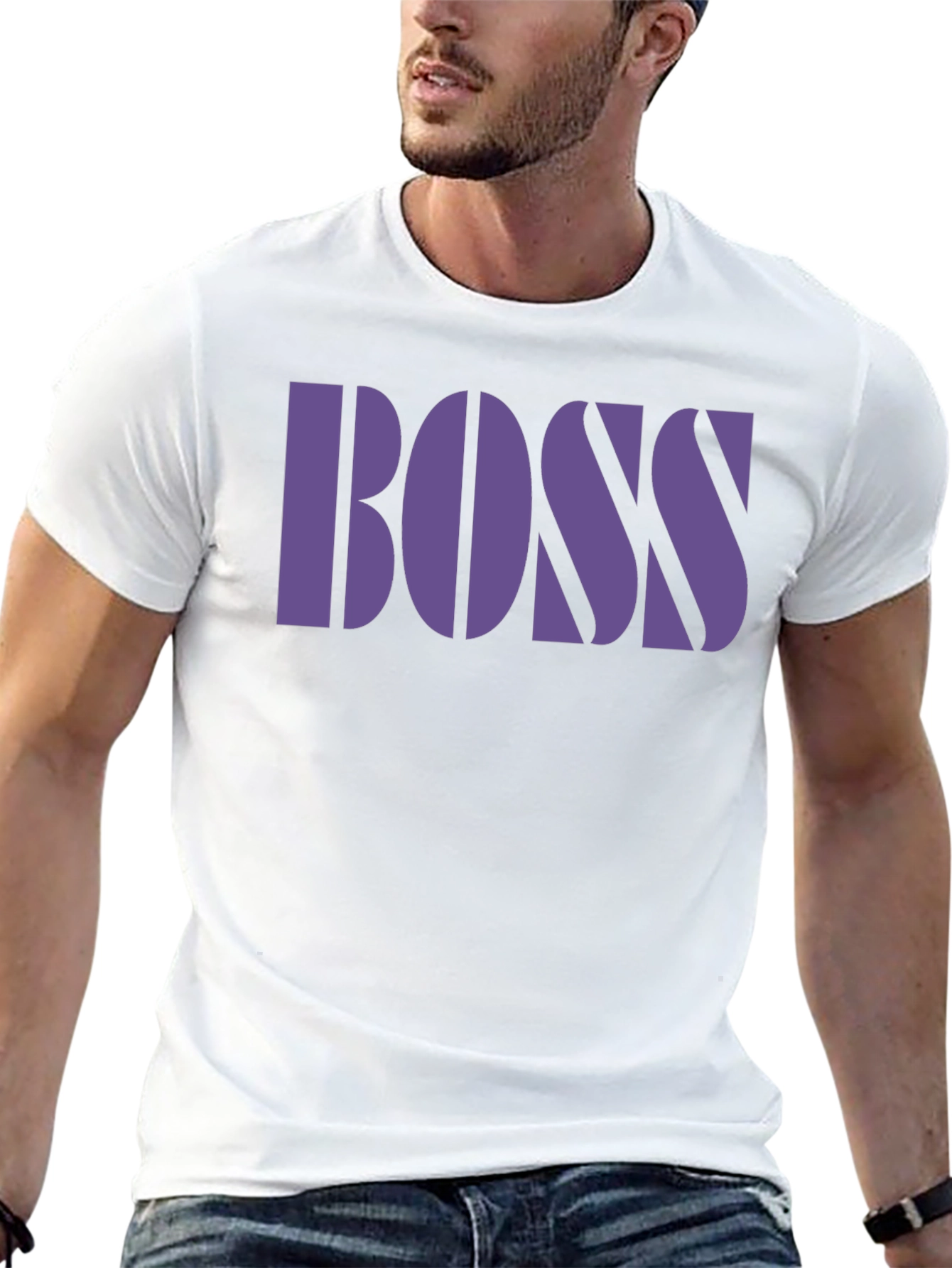 BOSS Graphic Tee - Bold Streetwear Style