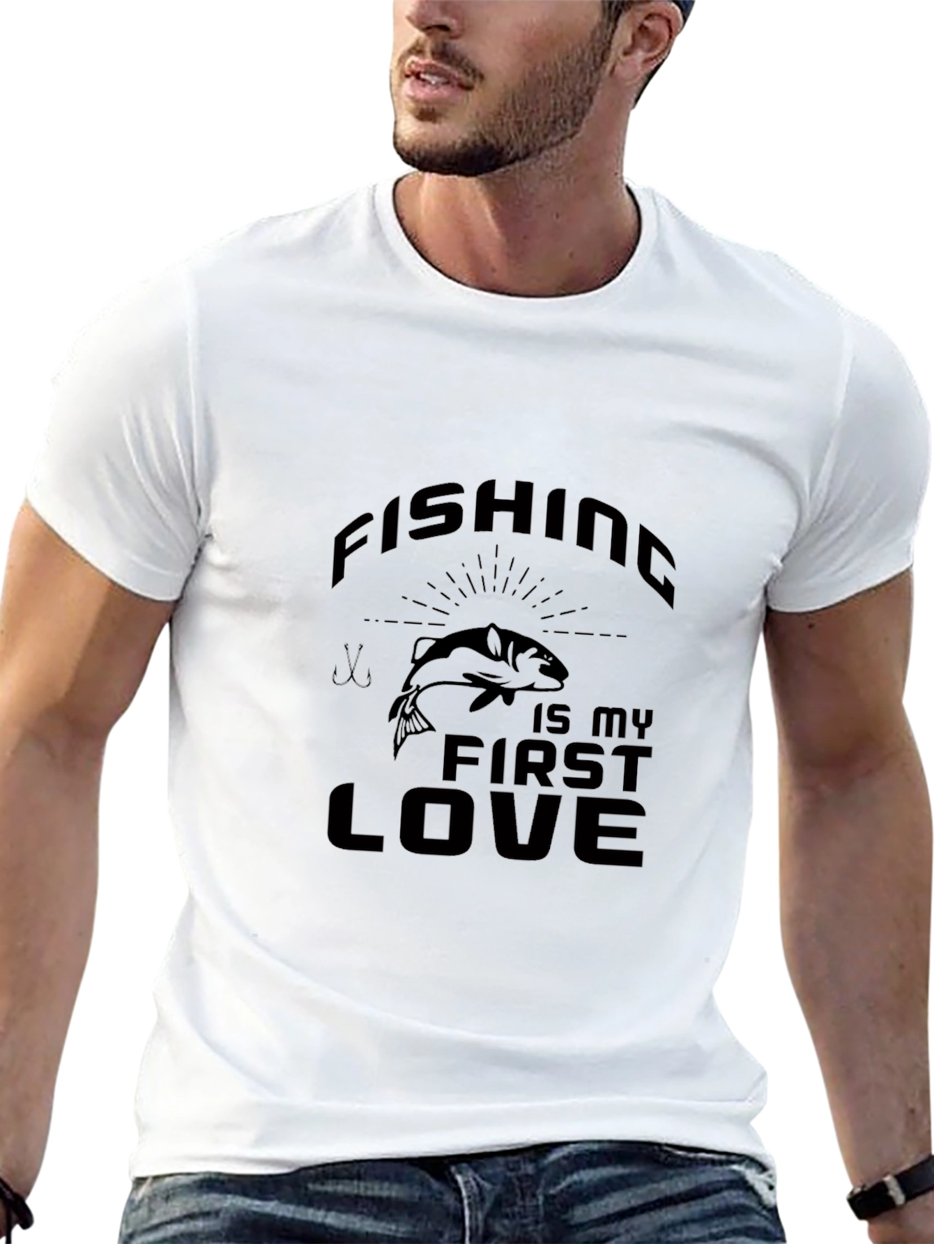 Fishing Is My First Love T-Shirt
