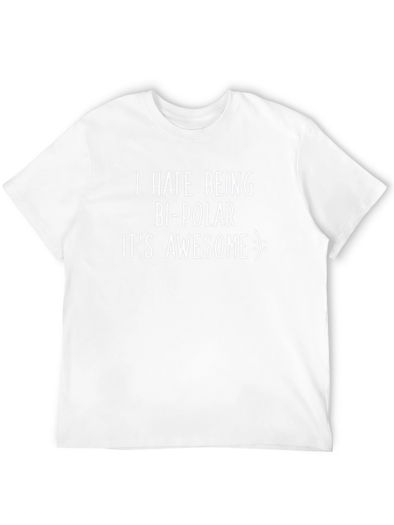 Bi-Polar Awesome Slogan Tee