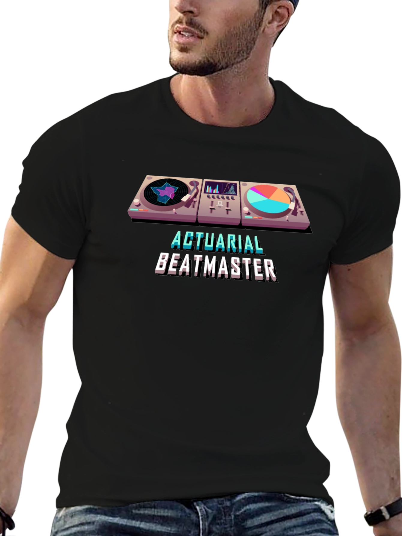 Actuarial Beatmaster Graphic T-Shirt
