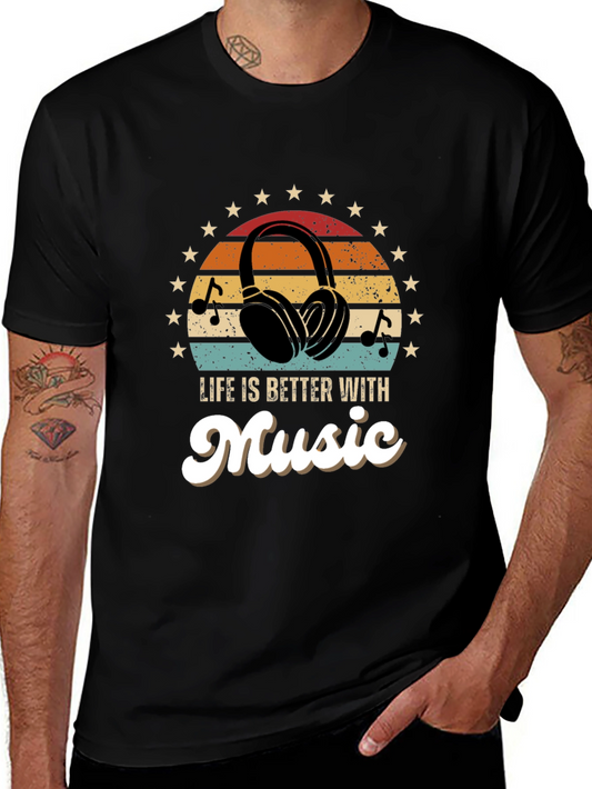 Life is Better With Music T-Shirt