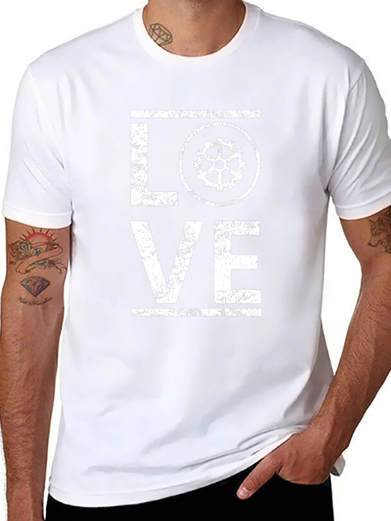 Love Gear Graphic T-Shirt - Mechanic Gift