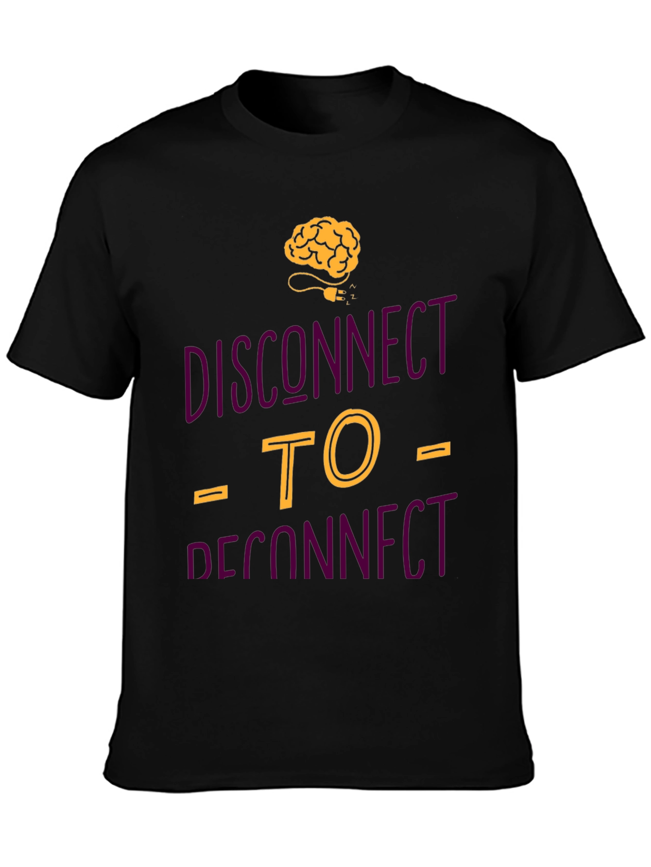 Disconnect To Reconnect Graphic Tee