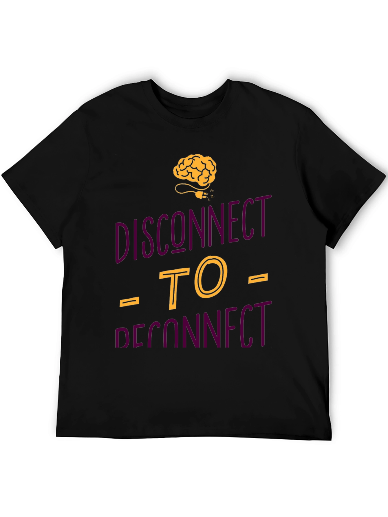 Disconnect To Reconnect Graphic Tee