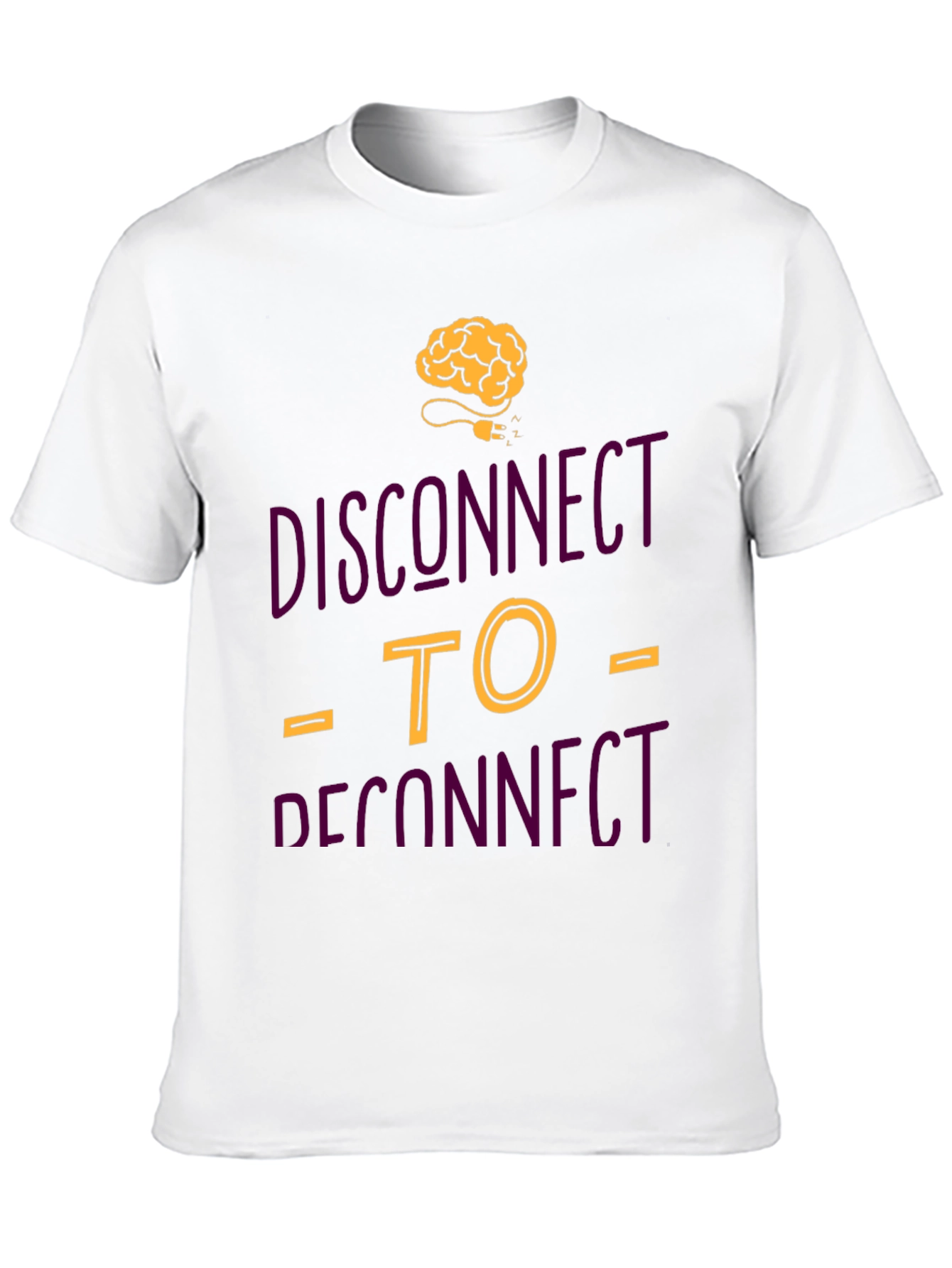 Disconnect To Reconnect Graphic Tee