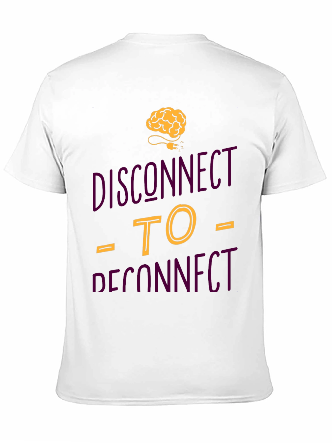 Disconnect To Reconnect Graphic Tee