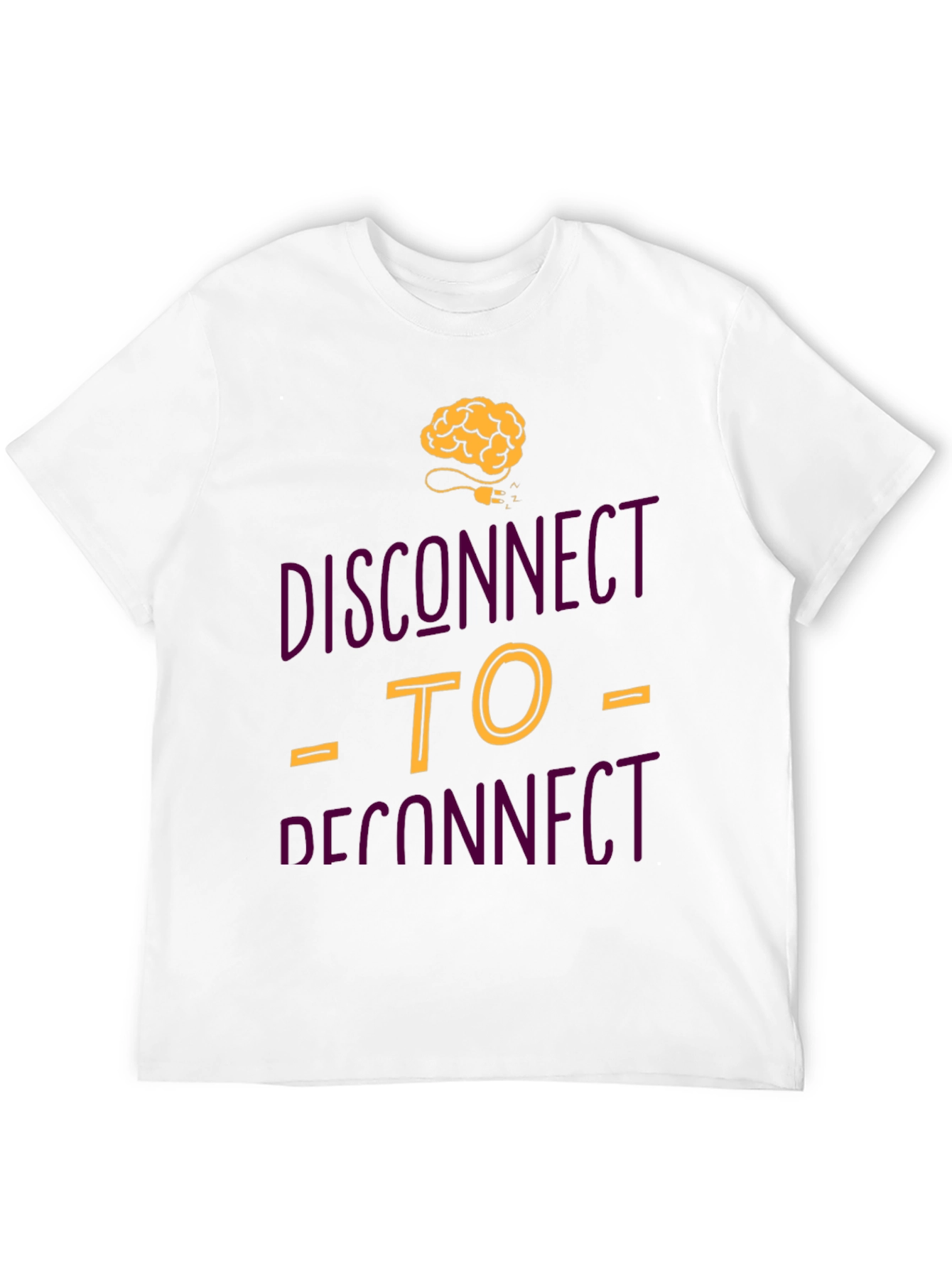 Disconnect To Reconnect Graphic Tee