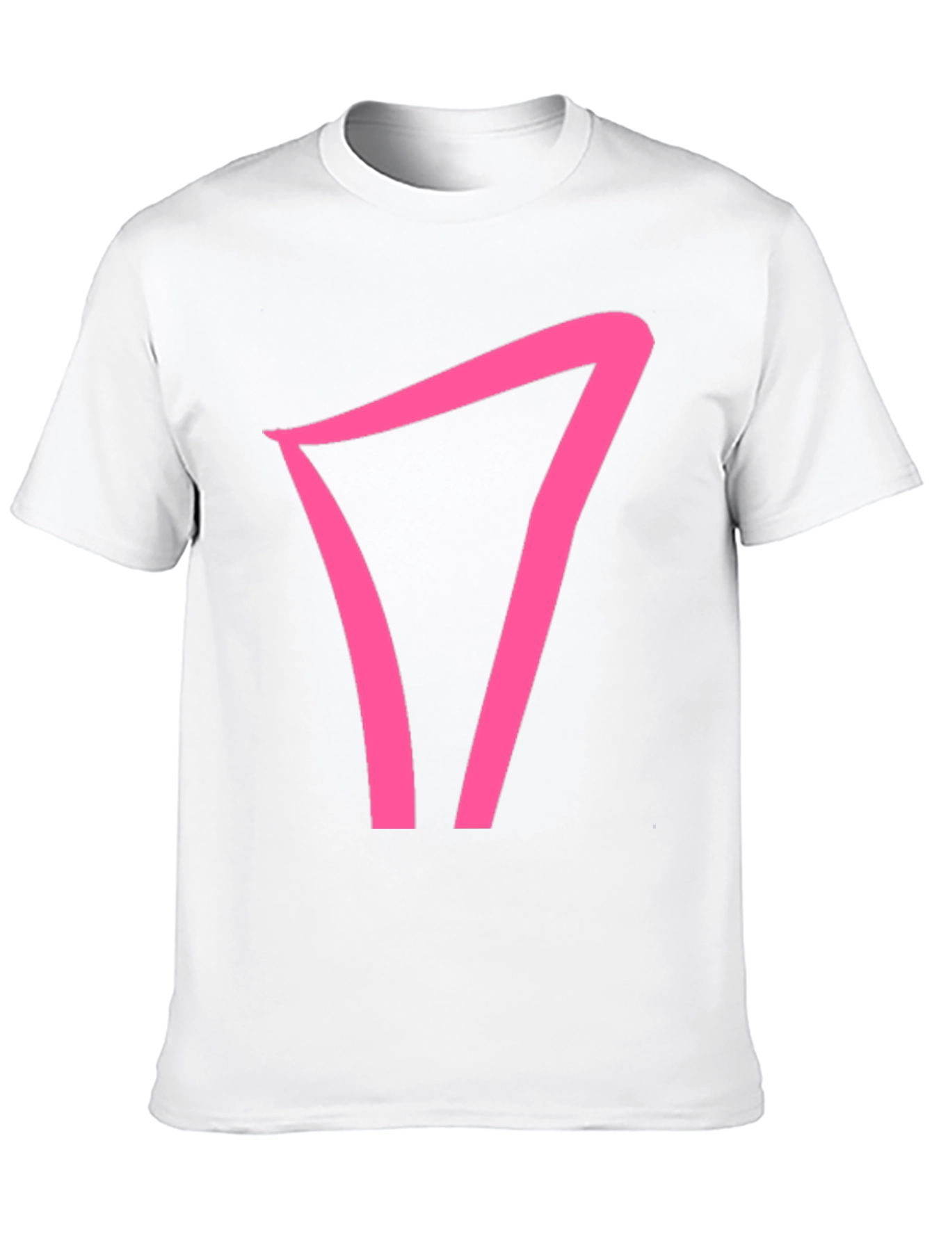 Pink Symbol Black T-Shirt