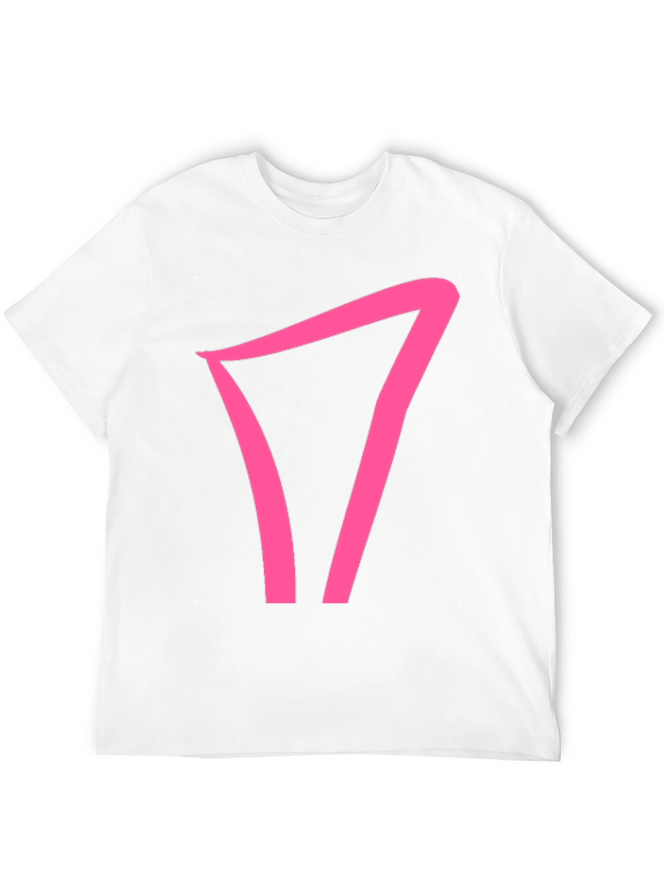 Pink Symbol Black T-Shirt
