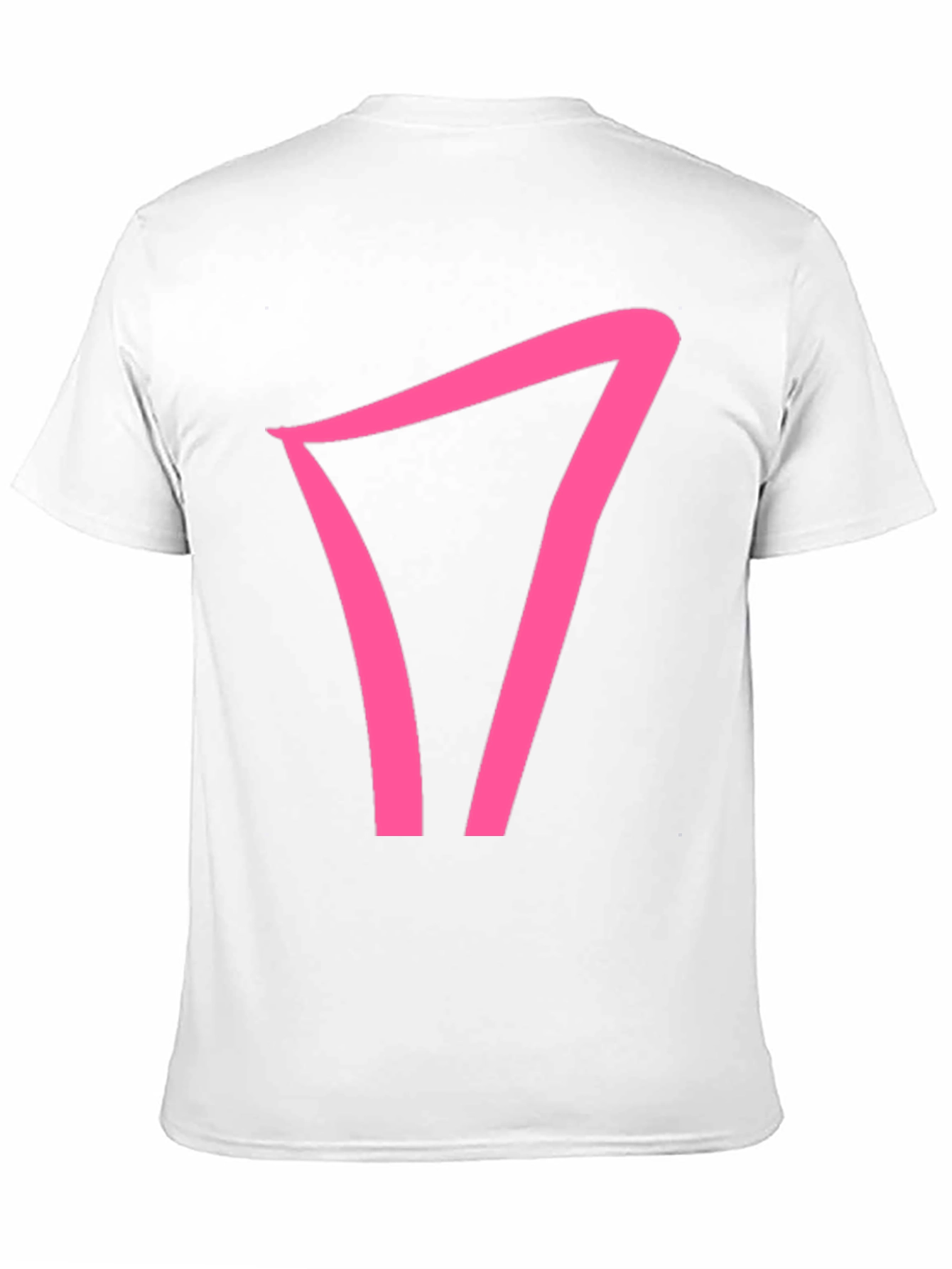 Pink Symbol Black T-Shirt