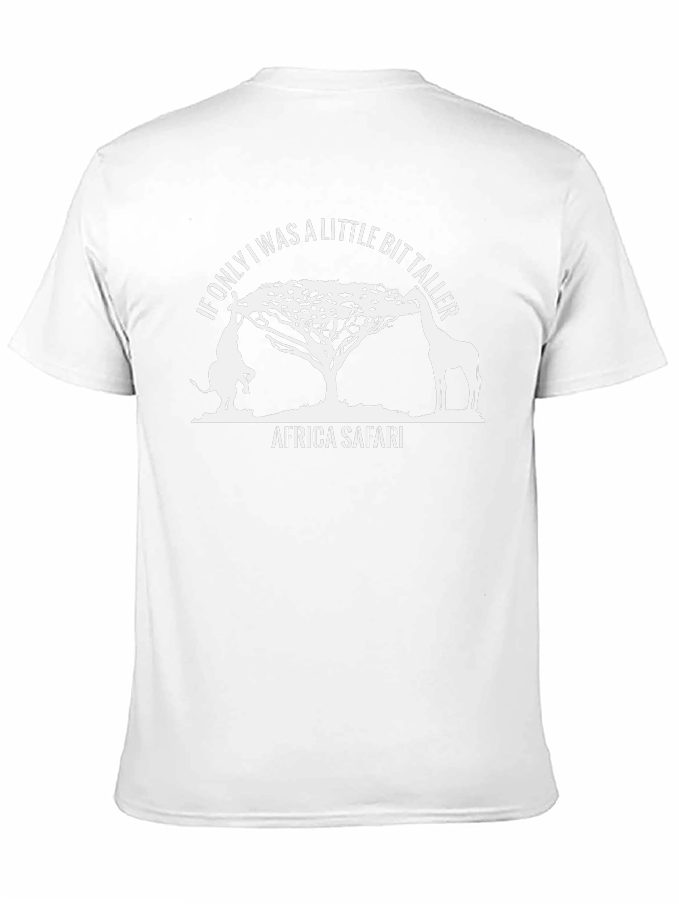 Africa Safari Giraffe Graphic T-Shirt
