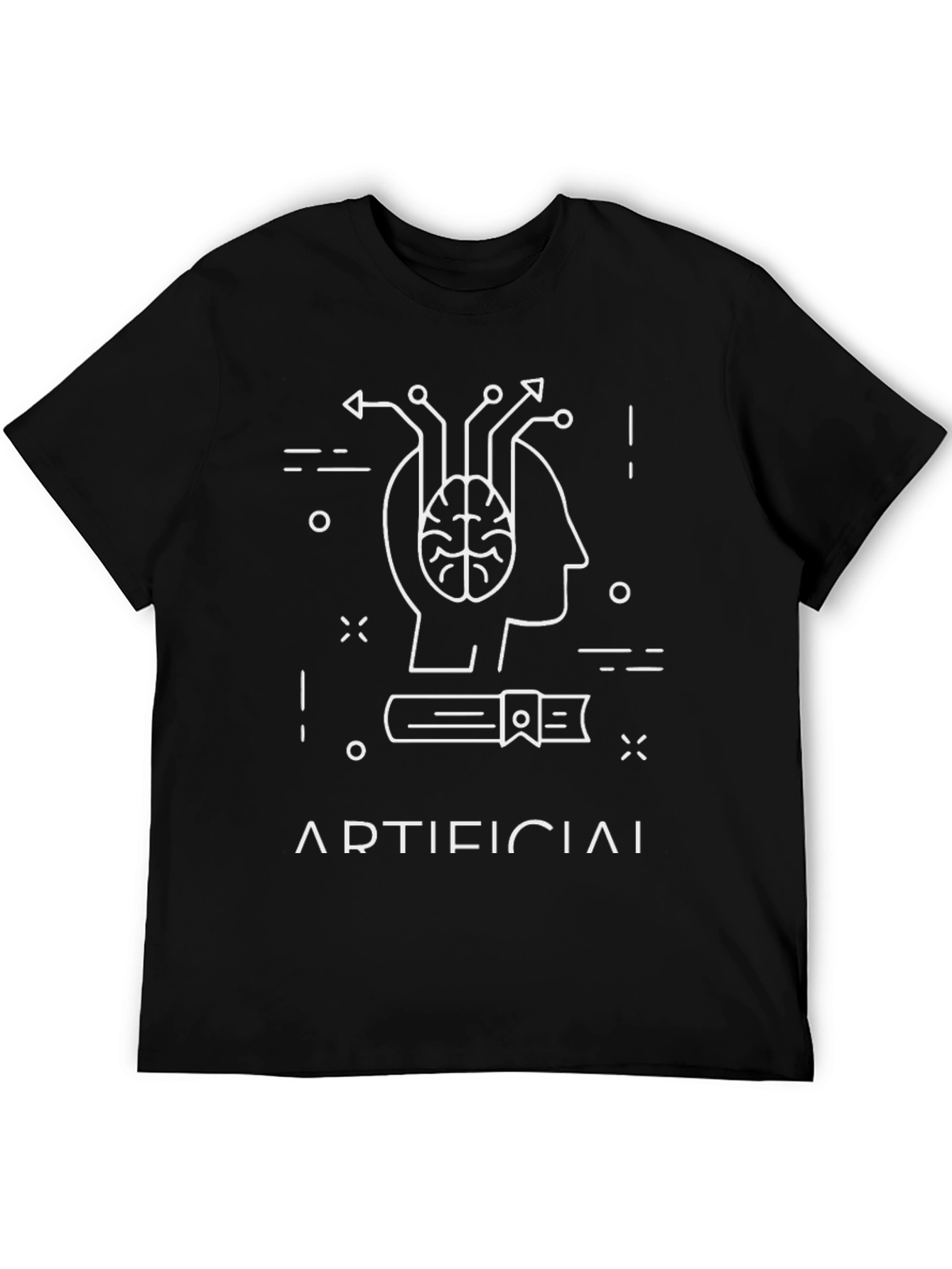 Artificial Intelligence Graphic Tee - Black
