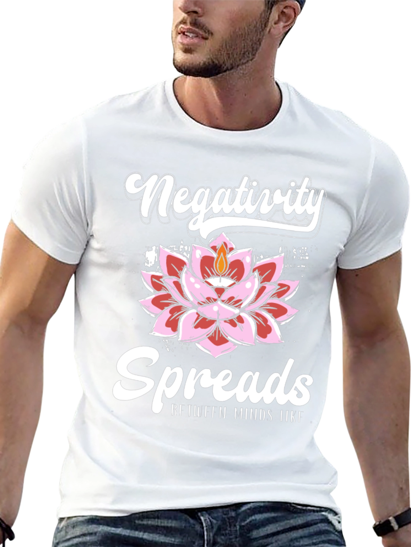 Negativity Spreads Graphic Tee