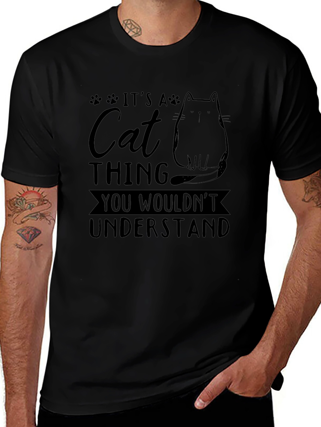 Cat Thing Graphic T-Shirt