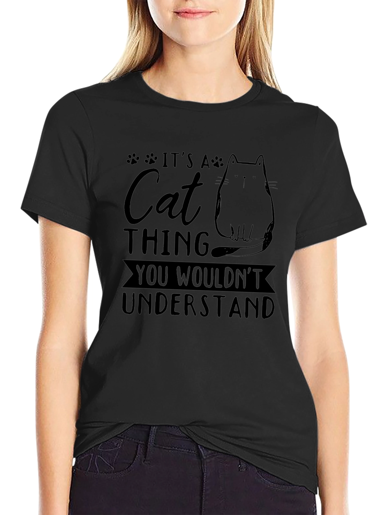 Cat Thing Graphic T-Shirt