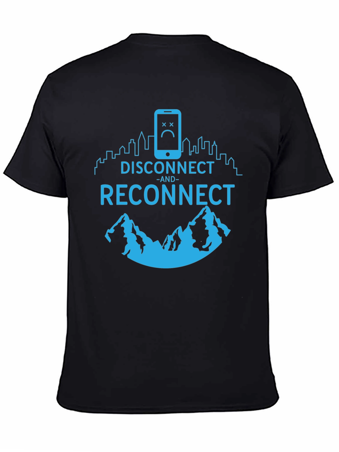 Disconnect and Reconnect Graphic T-Shirt