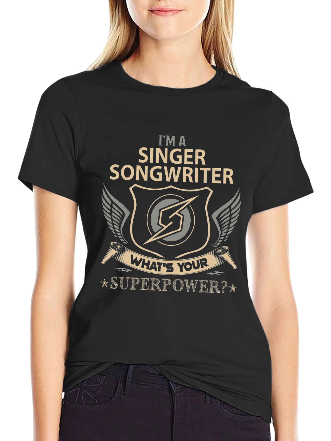 Singer Songwriter Superpower T-Shirt
