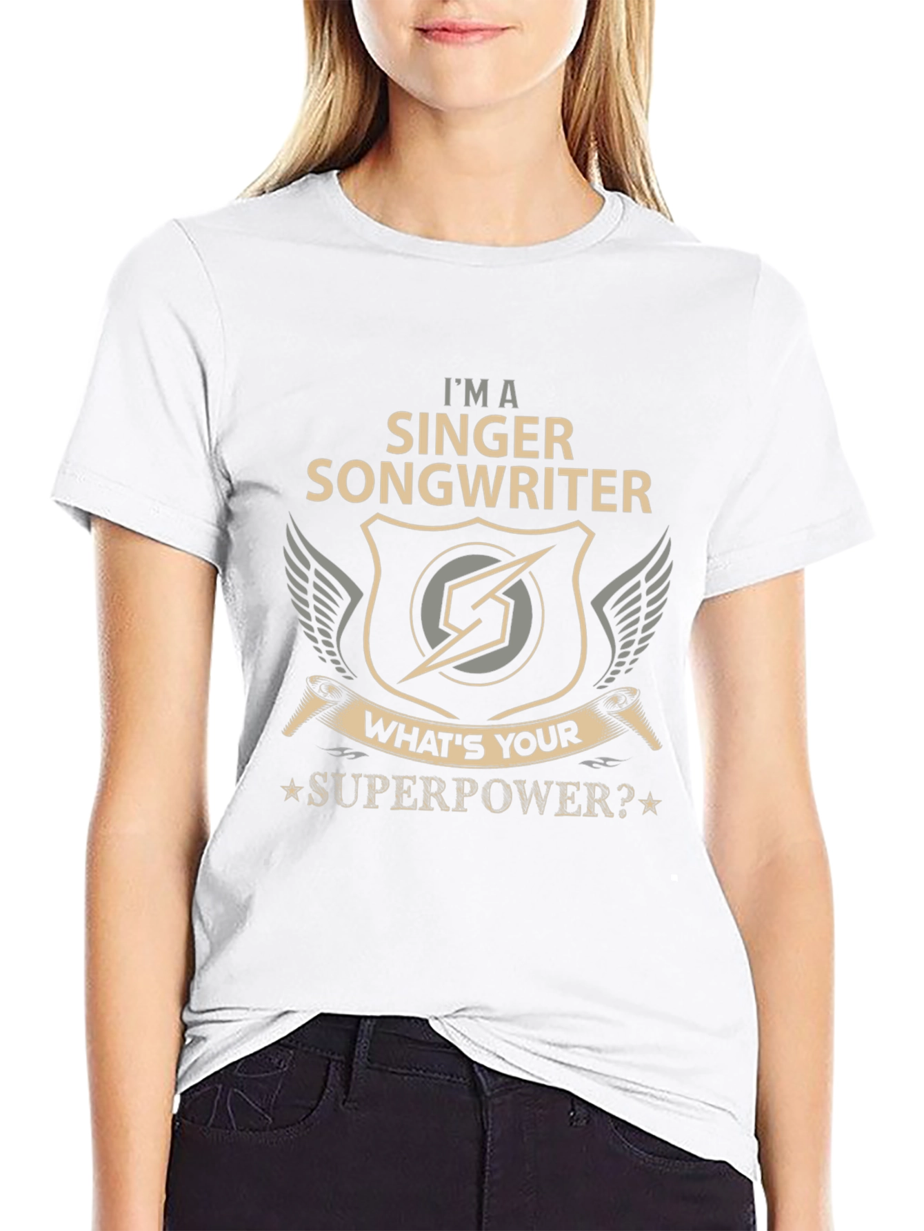 Singer Songwriter Superpower T-Shirt