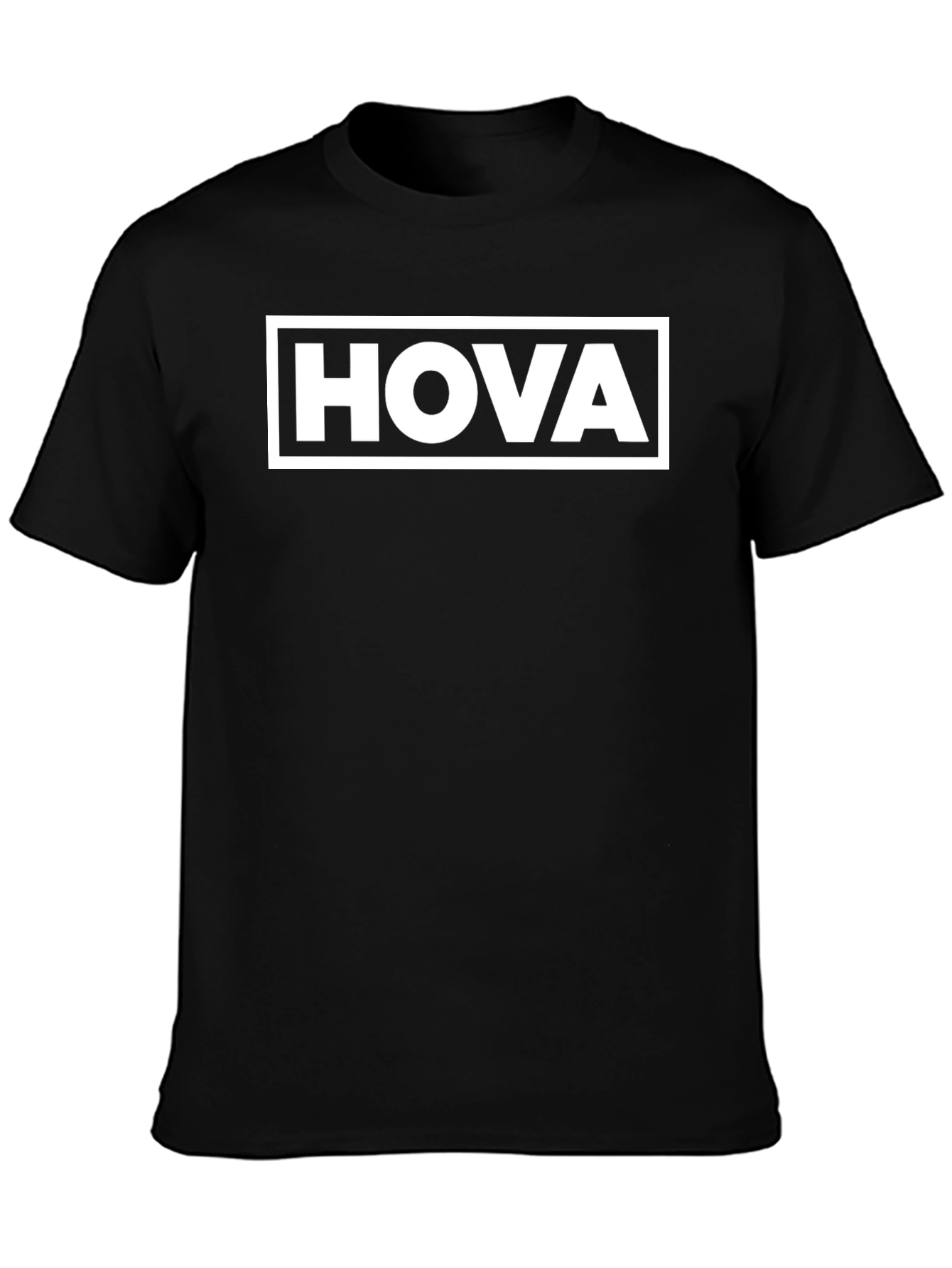 HOVA Graphic T-Shirt - Classic Black Tee