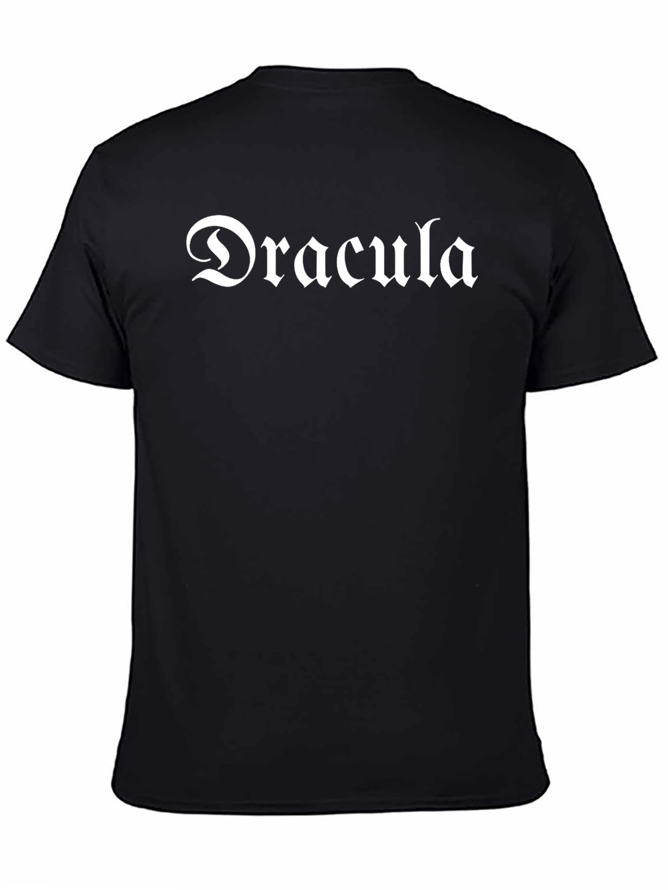 Dracula T-Shirt - Gothic Font Tee