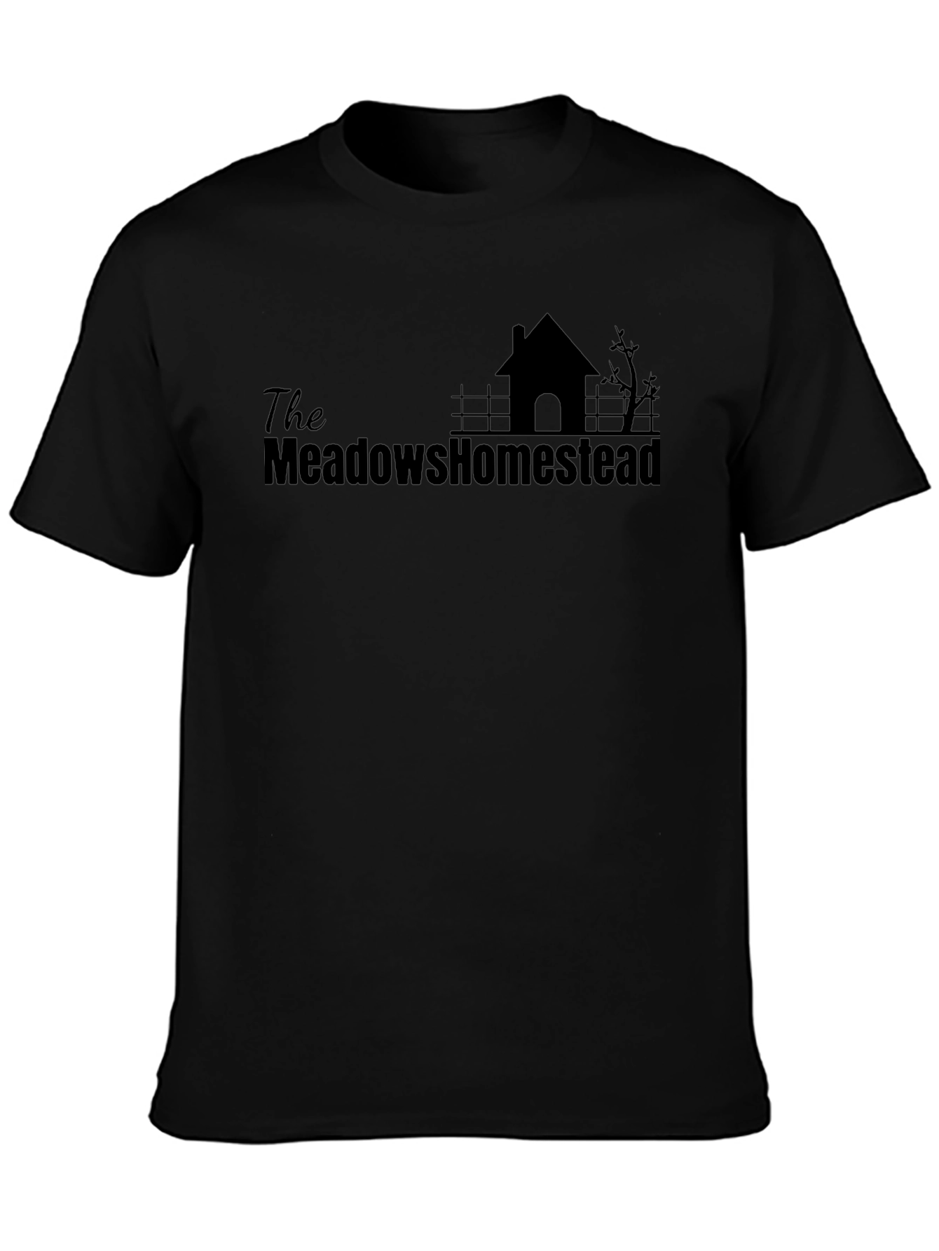 The Meadows Homestead Black T-Shirt
