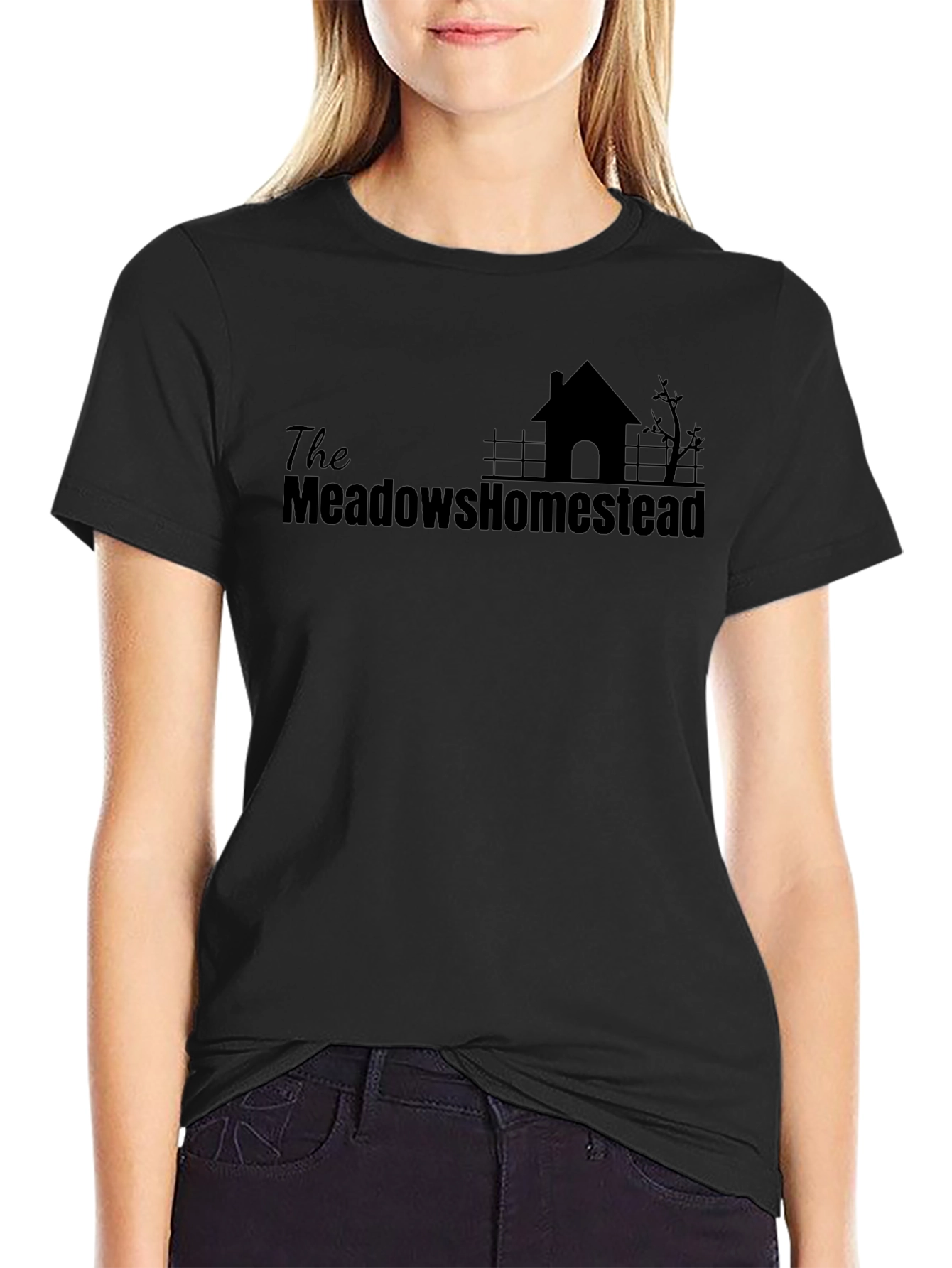 The Meadows Homestead Black T-Shirt